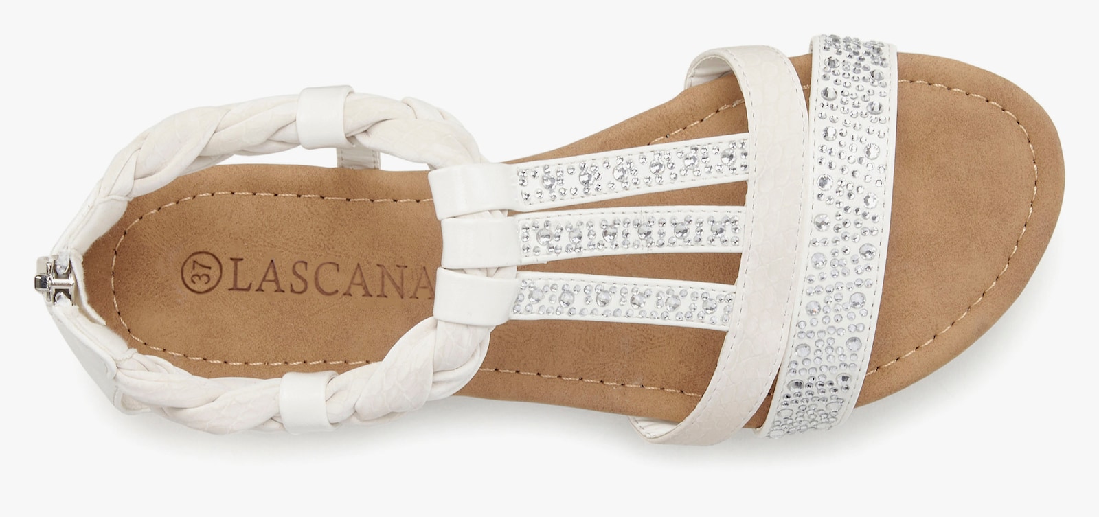 LASCANA Sandale - offwhite