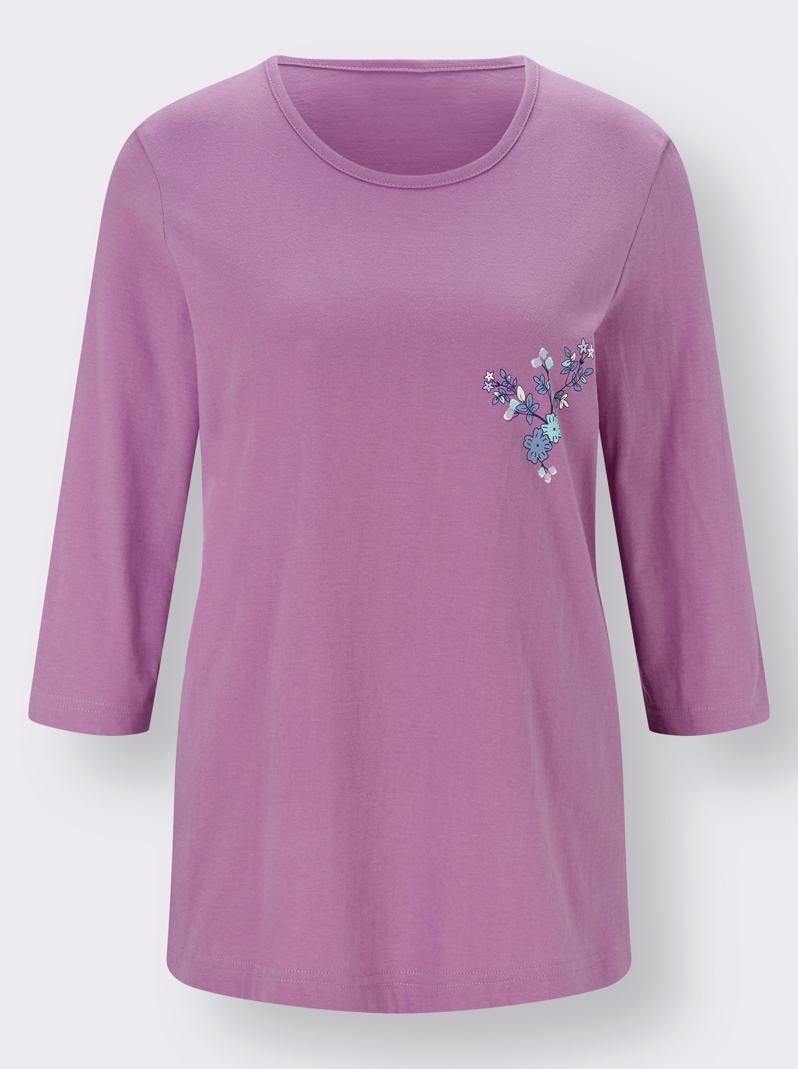 wäschepur Pyjamas avec ceinture élastique - orchidée + abricot