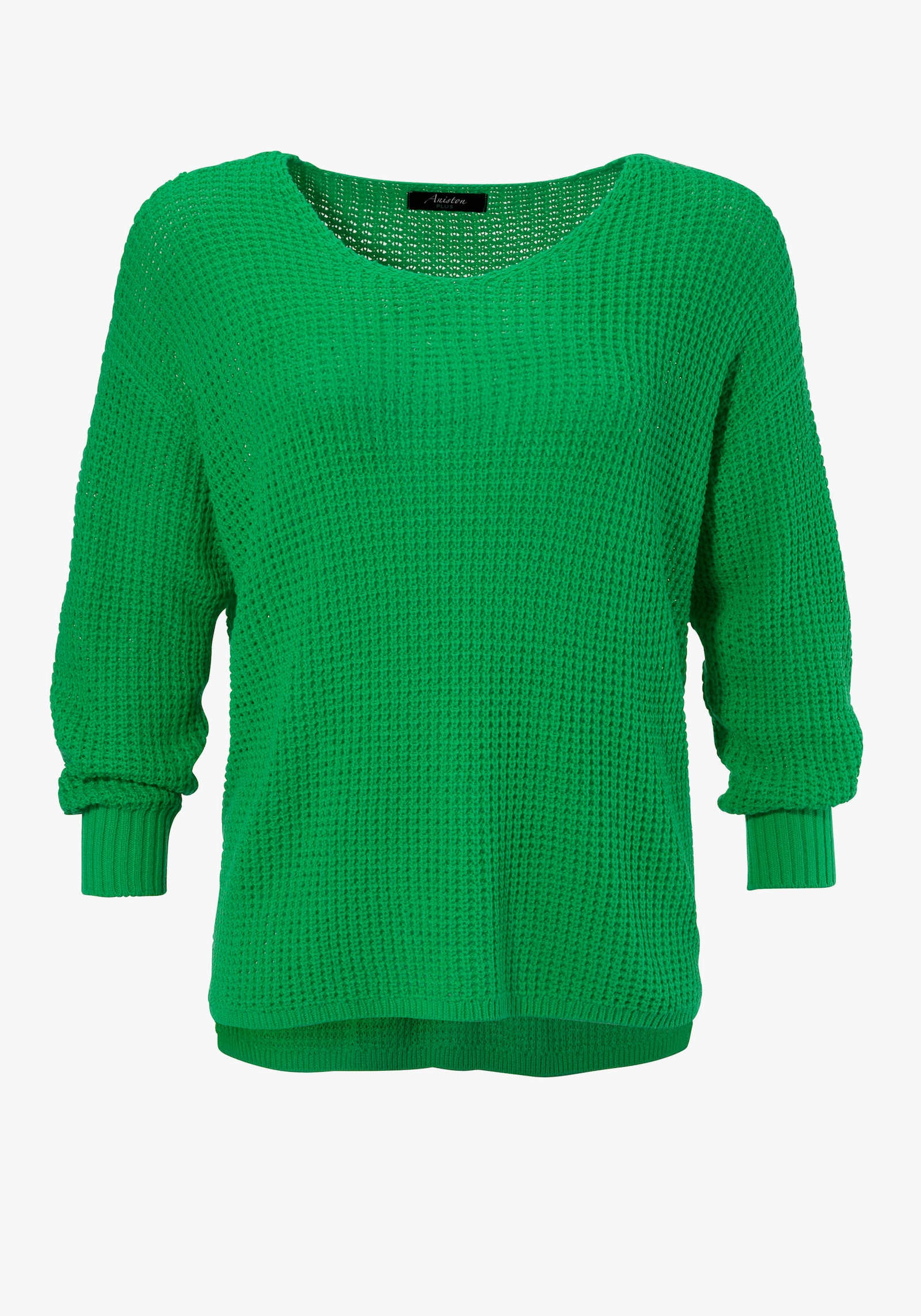 Aniston PLUS Strickpullover - grün