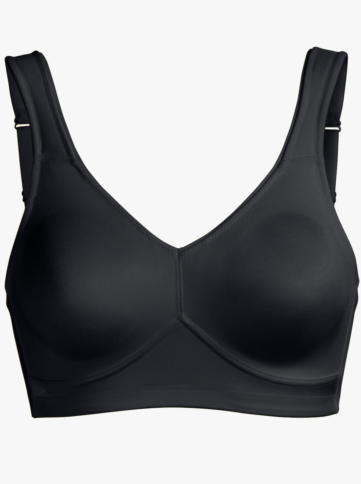 Speidel Komfort-BH ohne Bügel 2-lagigen Cups - schwarz