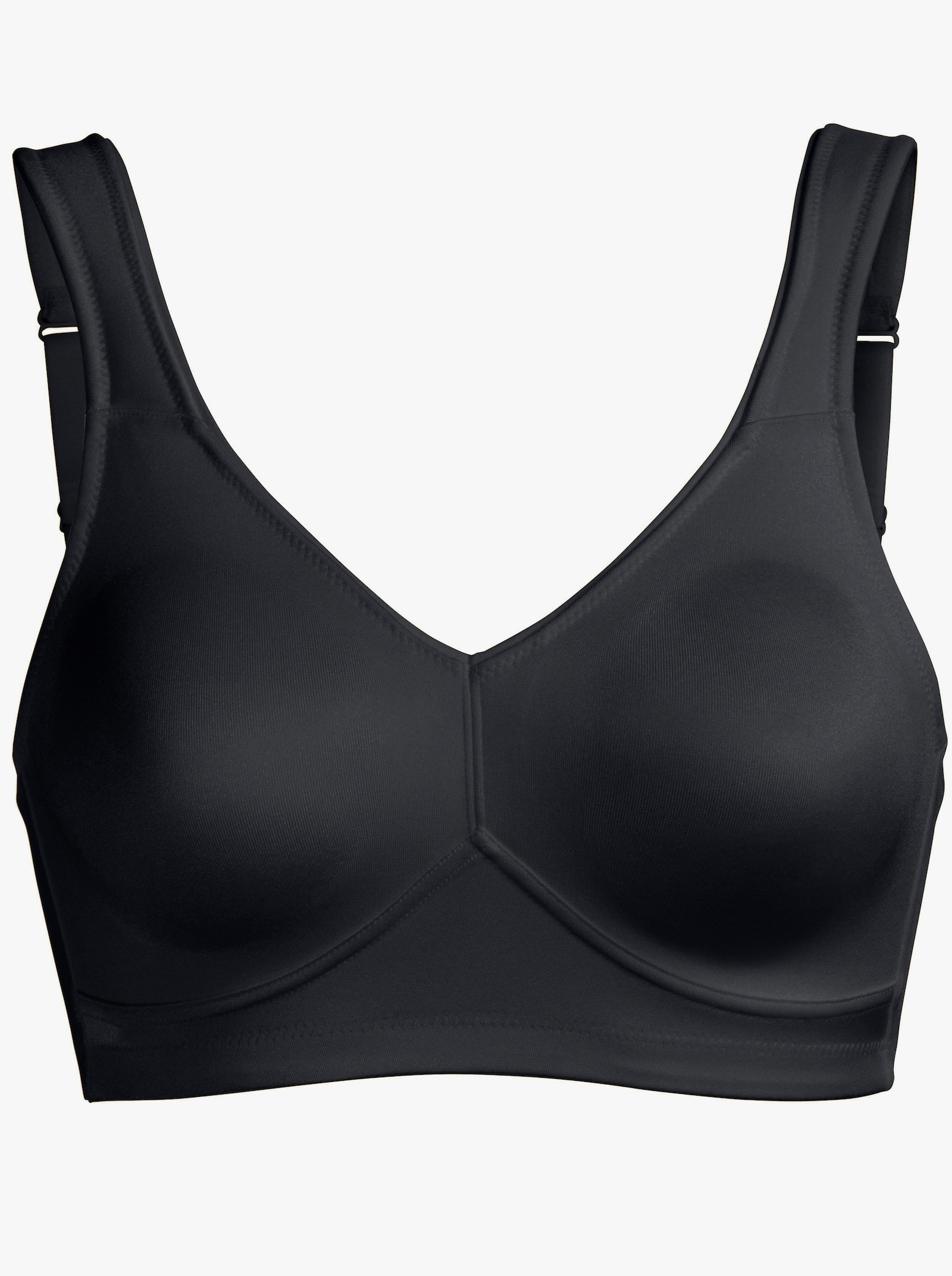 Speidel Beugelloze comfortbeha met dubbellaagse cups - zwart