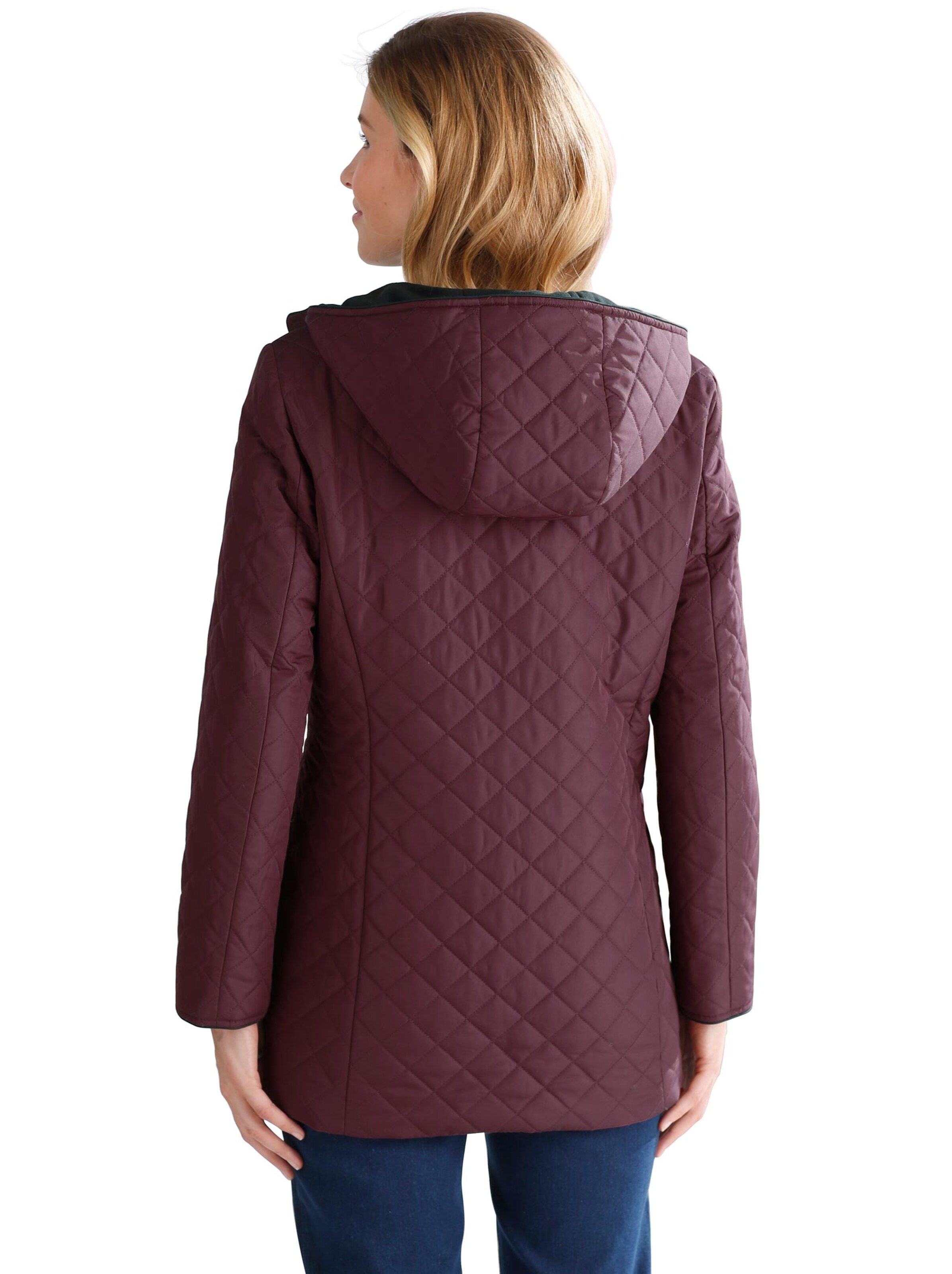 Steppjacke - burgund