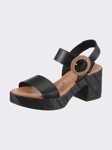 heine Sandalette - schwarz