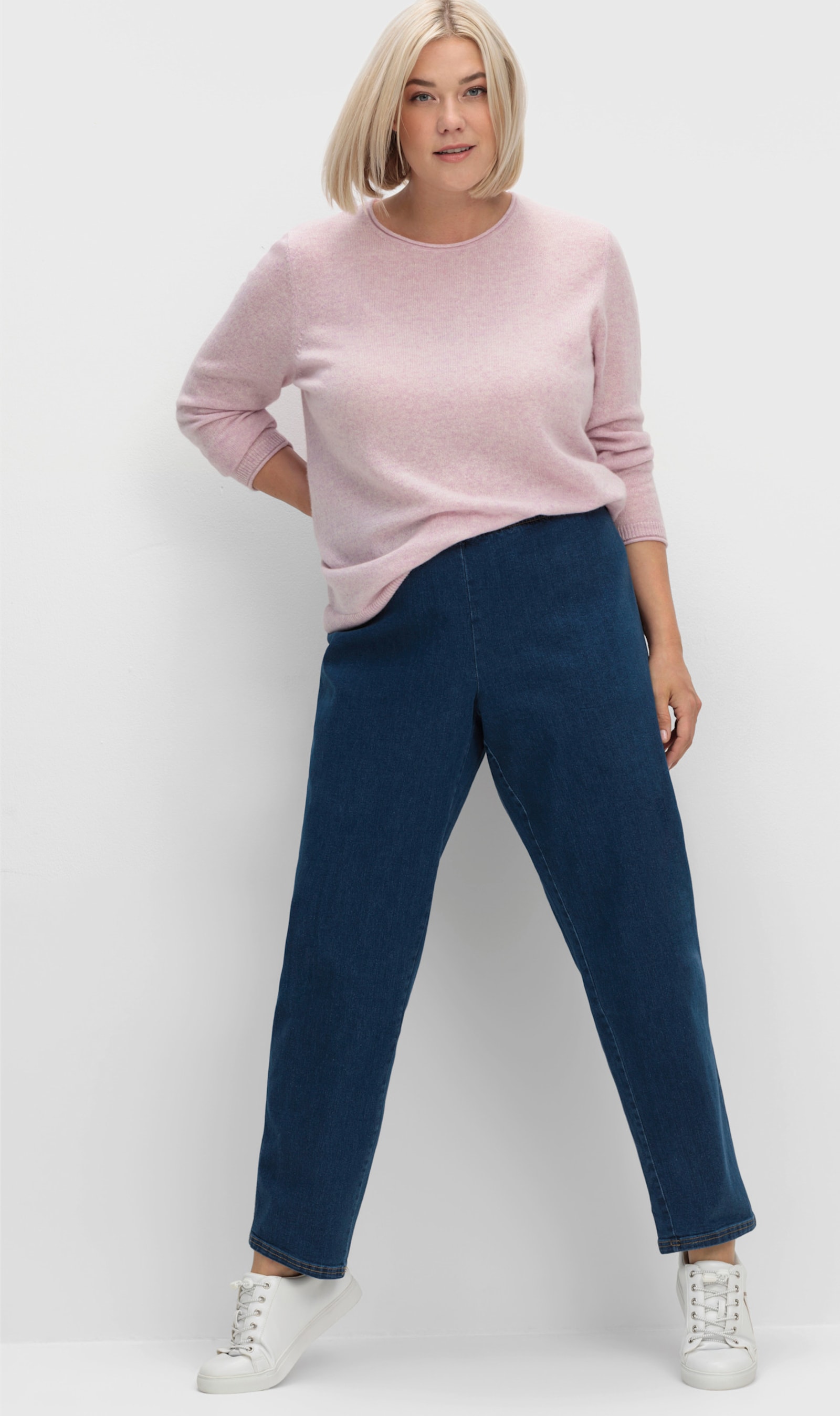 Schlupfjeans in Stretch-Qualität - dark blue