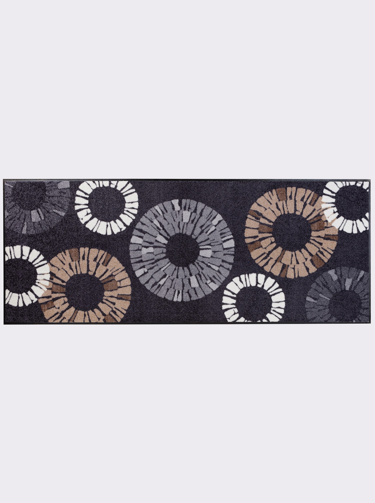 heine home Paillasson - anthracite-couleur ivoire