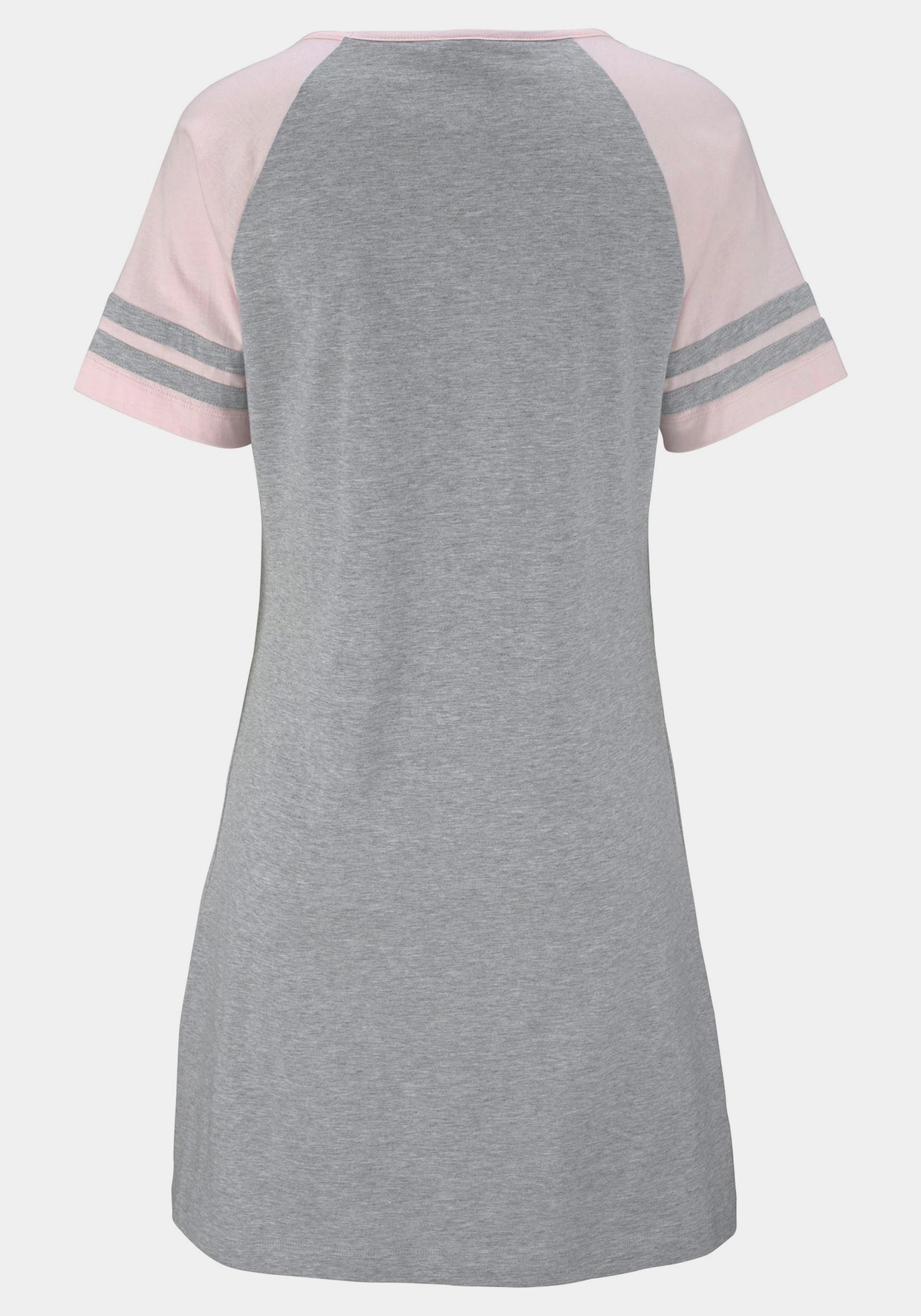 Arizona Nachthemd - grau-rosa