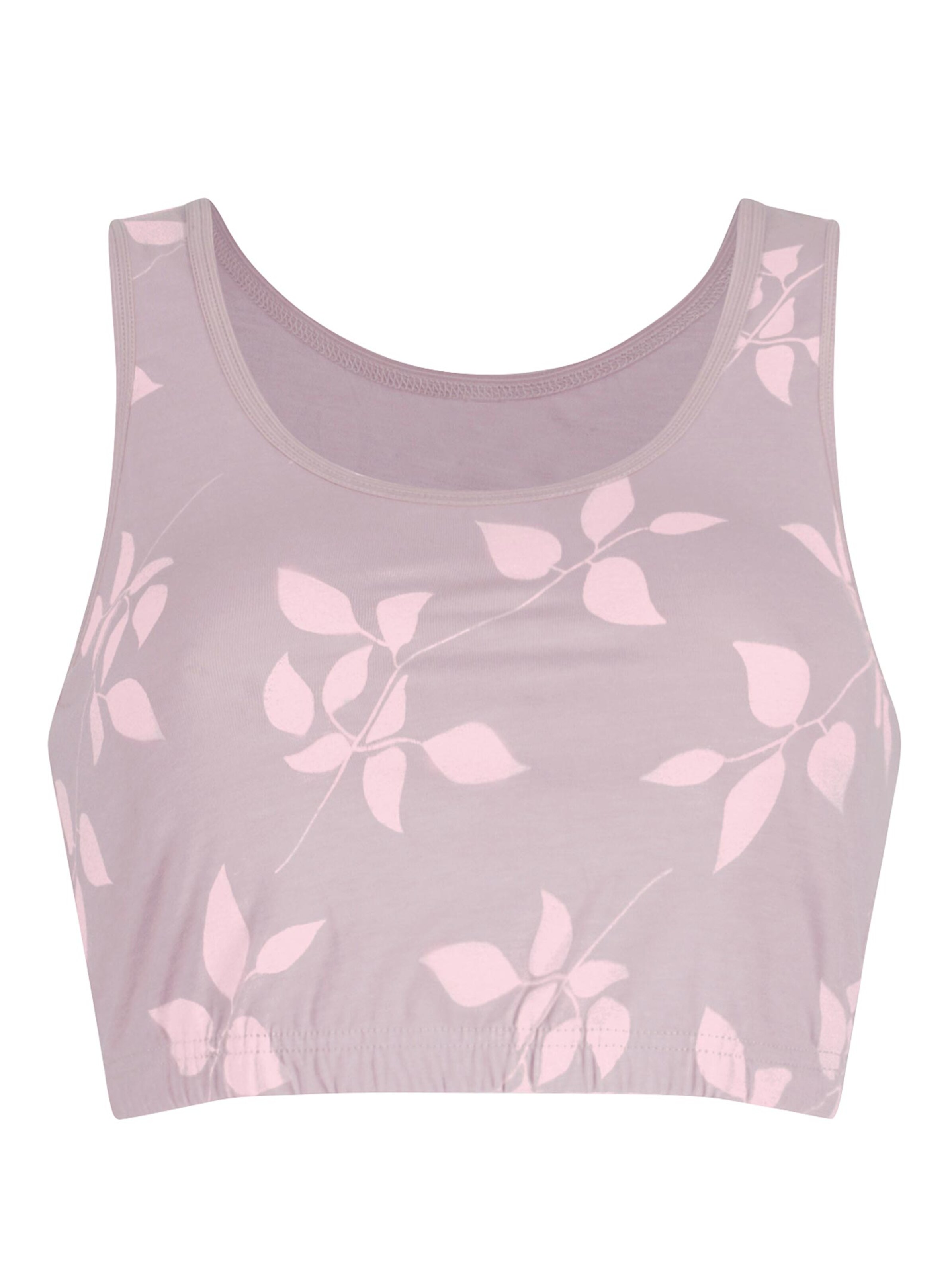 wäschepur Bustier - rosé + rosé-bedruckt