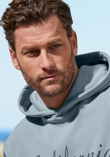 John Devin Hoodie - blau