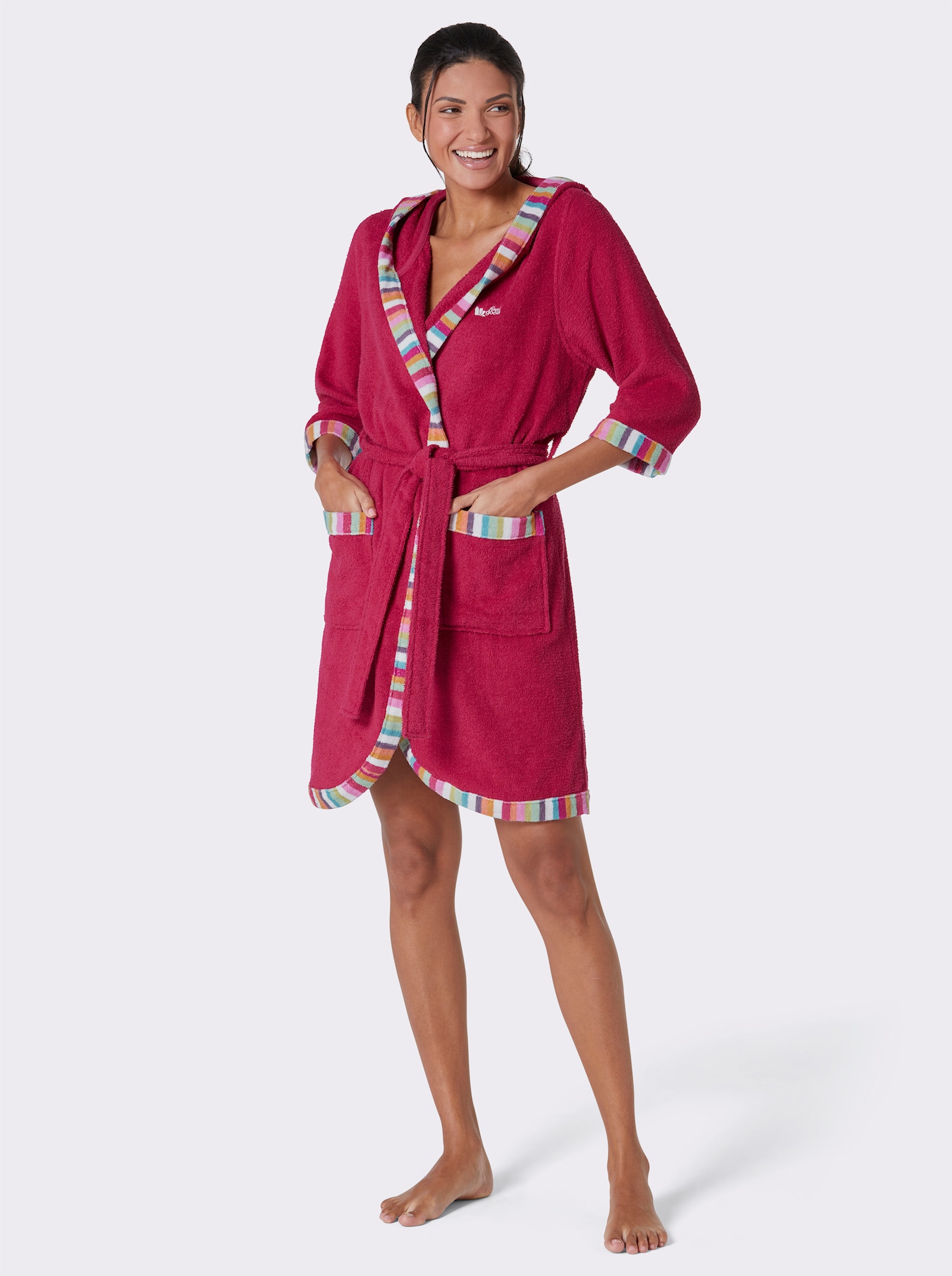 feel good Peignoir - fuchsia