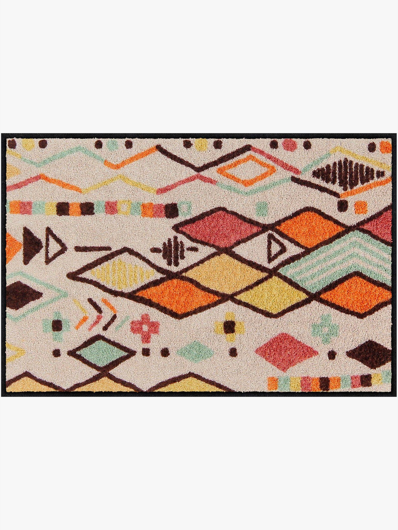 Salonloewe Fußmatte - ecru-bunt