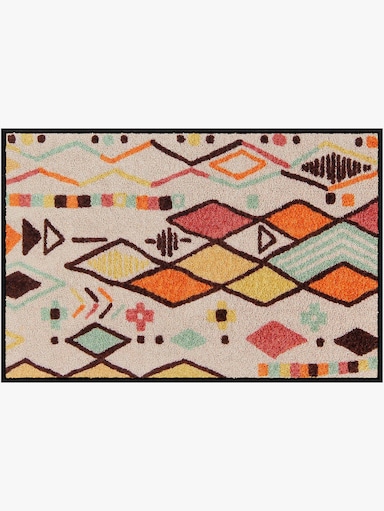 Salonloewe Fußmatte - ecru-bunt