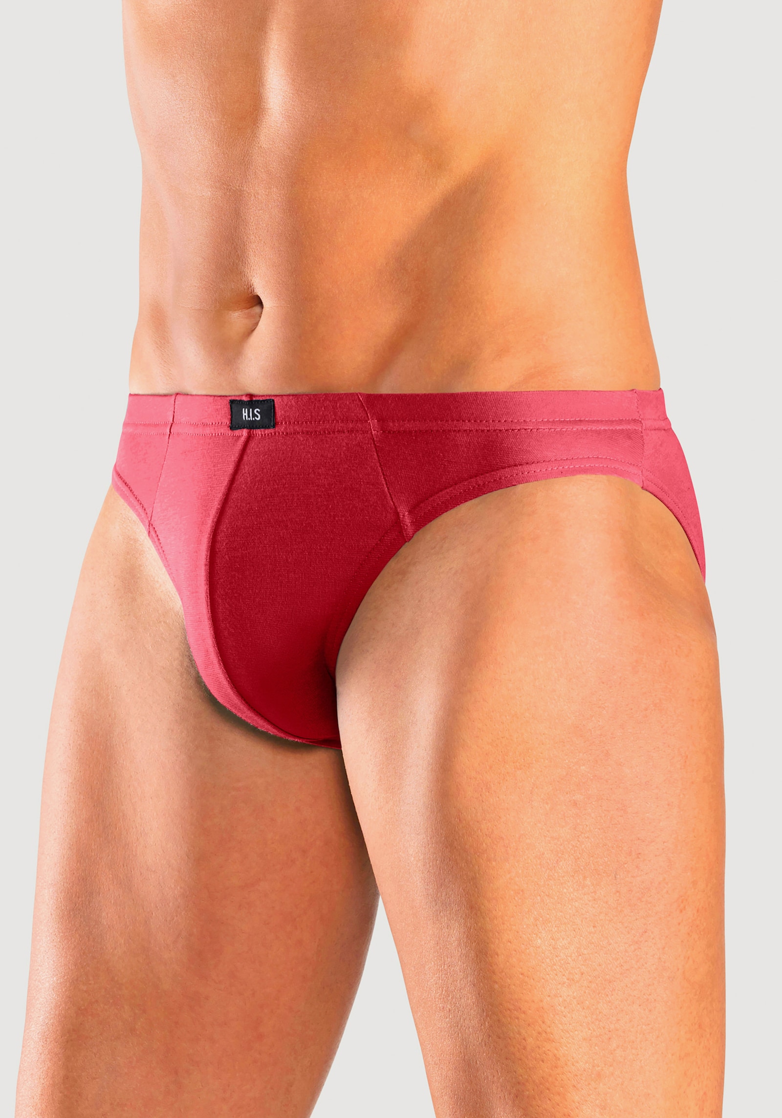 H.I.S Slip - rot, blau, marine, khaki, grau-meliert, schwarz, weiss