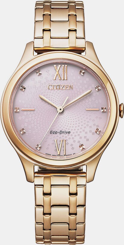 Citizen Solarhorloge - goudkleur