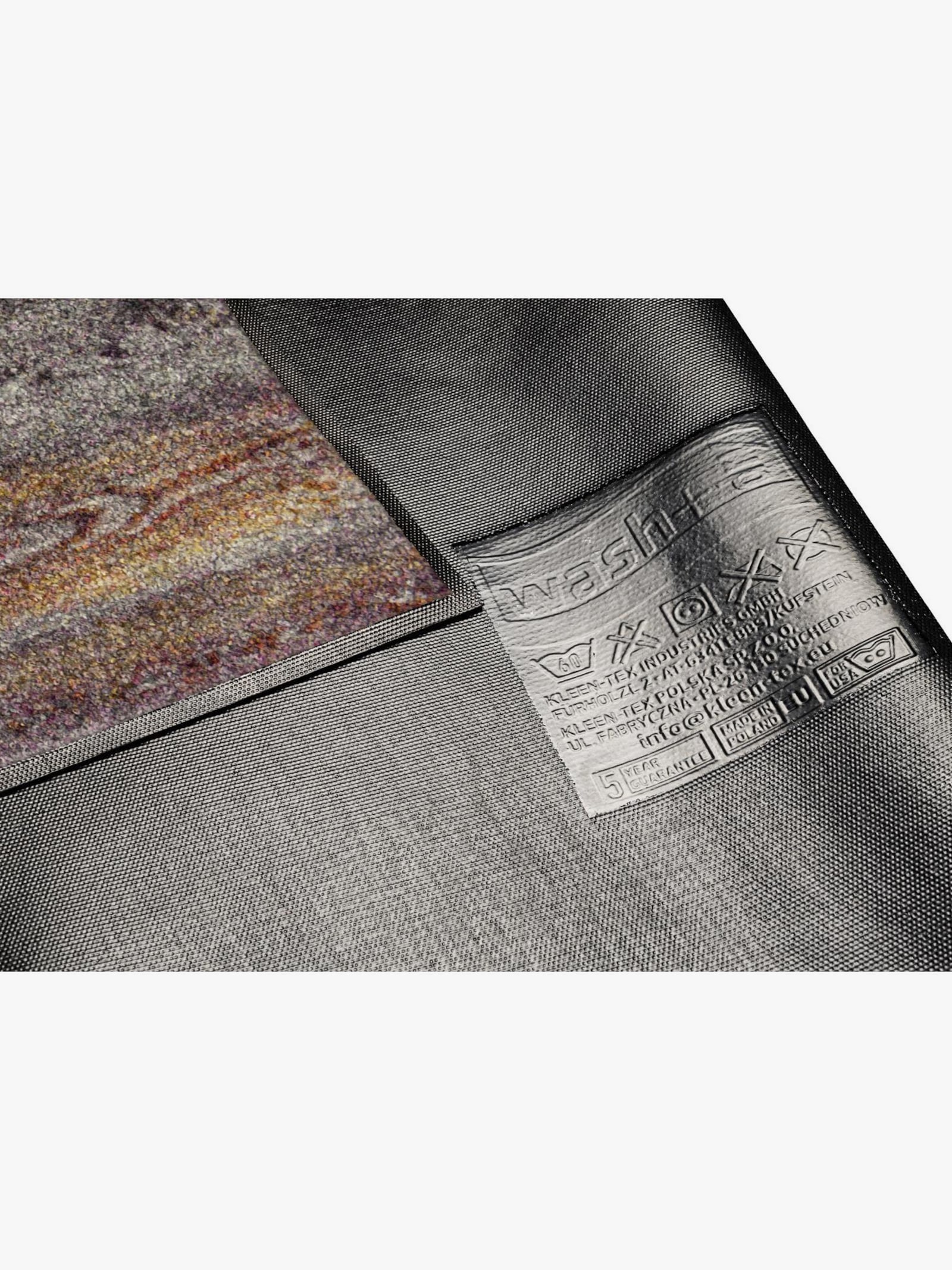 wash+dry by Kleen-Tex Fußmatte - braun-grün