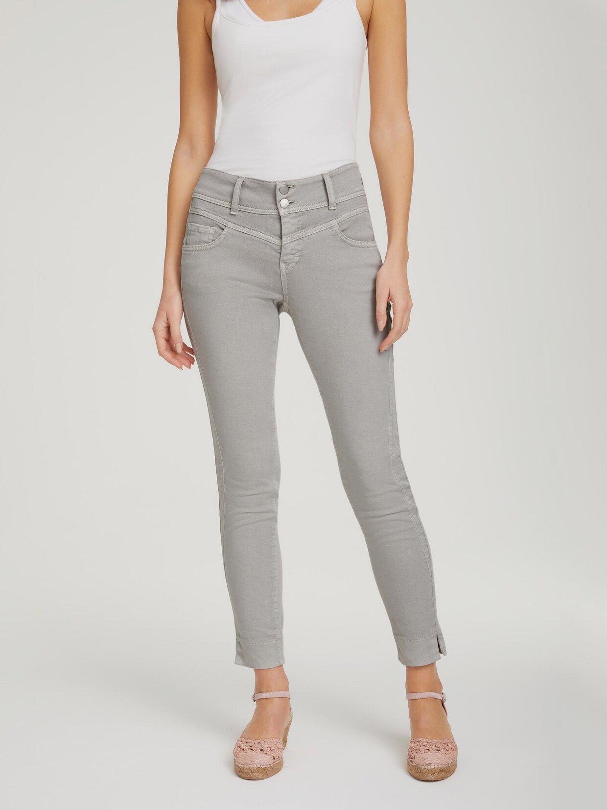 Linea Tesini jeans - grijs