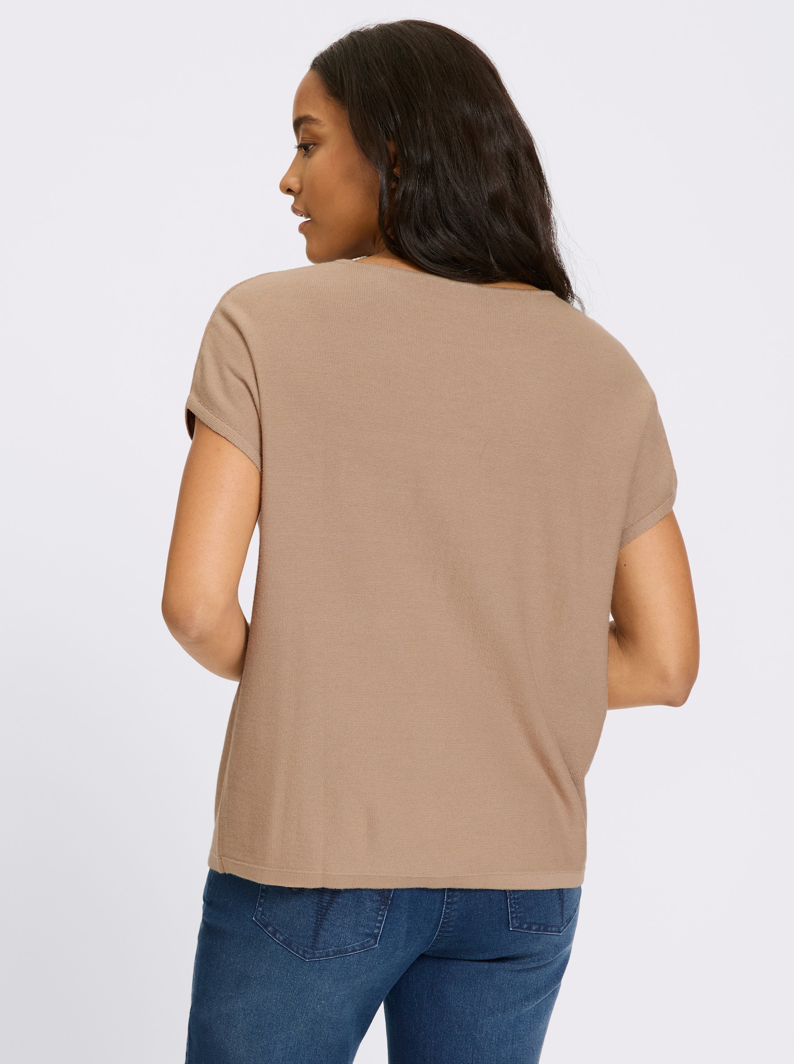 heine Pullunder im Linksstrick - sesam