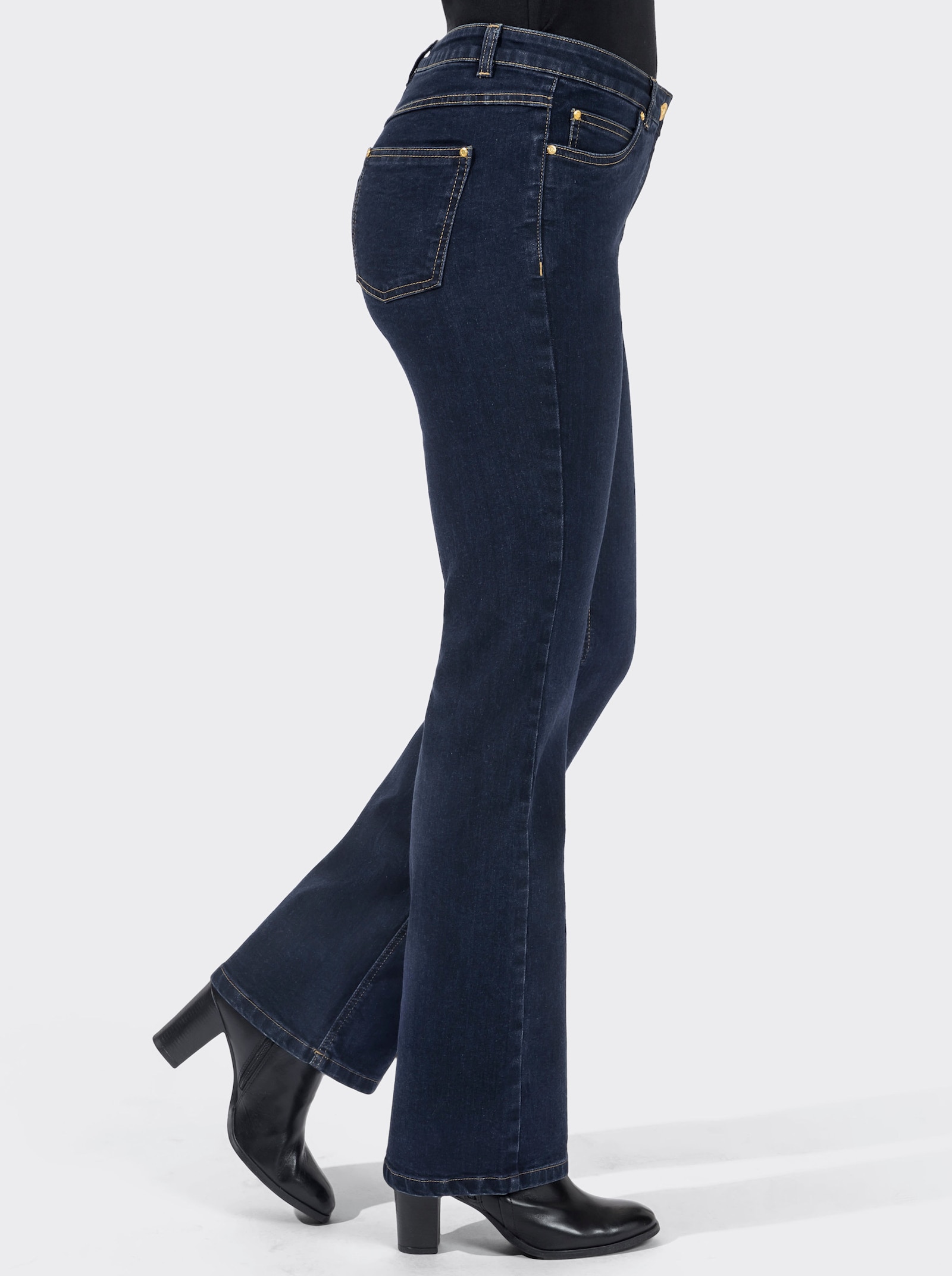 Bootcut jeans in 5-pocketsmodel - dark-blue