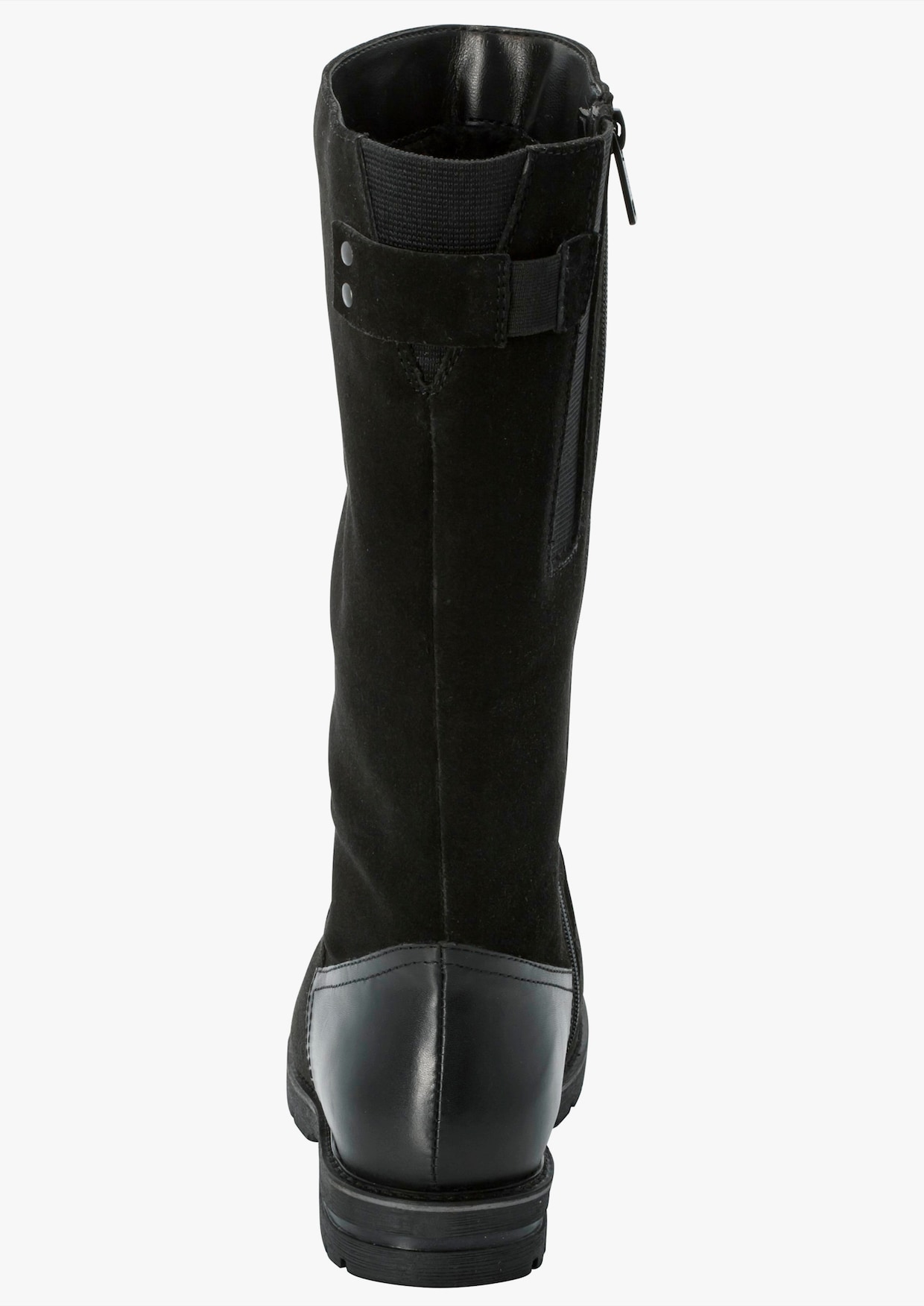 sheego Weitschaftstiefel - schwarz
