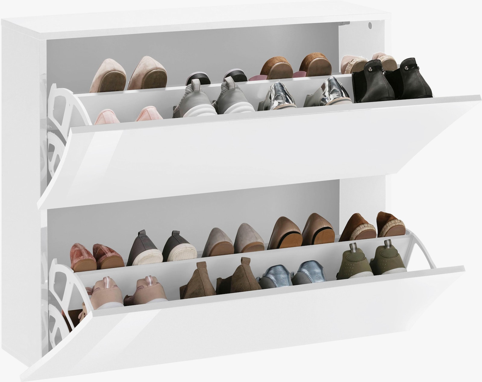 INOSIGN Schuhschrank - weiß hochglanz