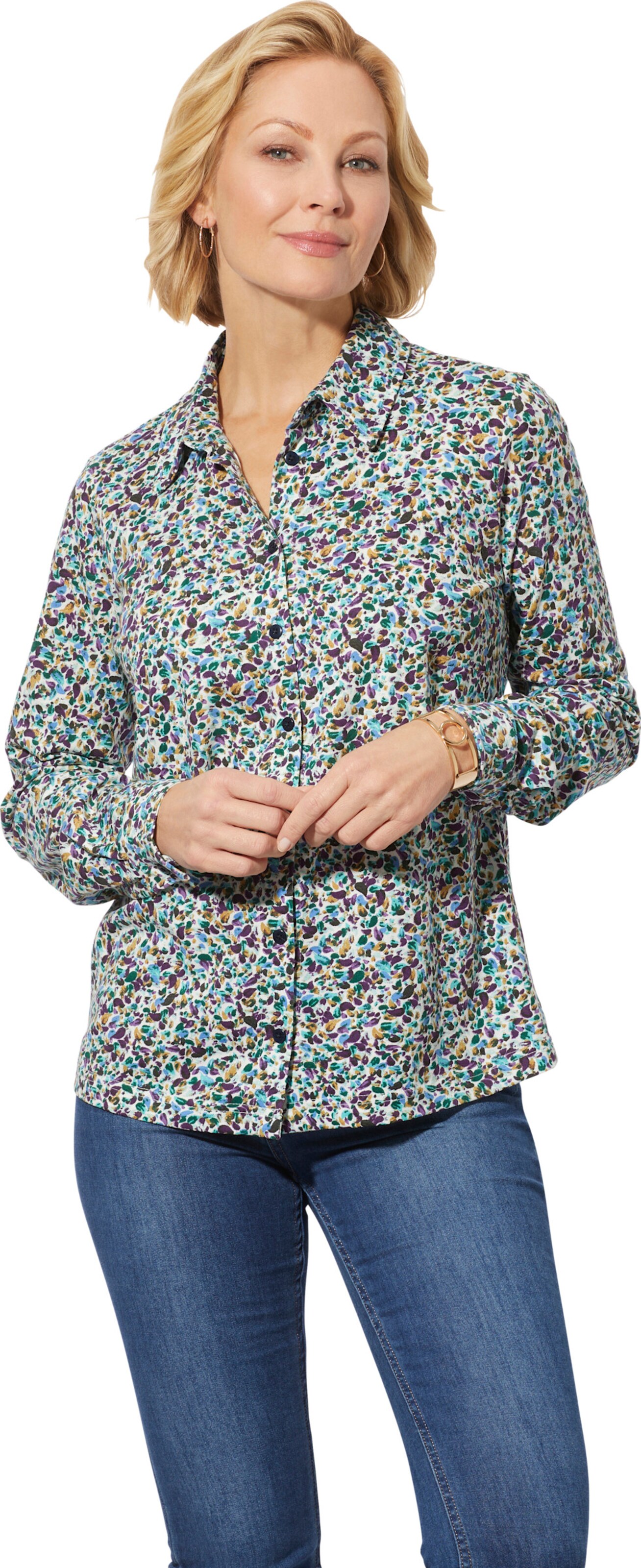 Thumbnail - Jersey-Bluse