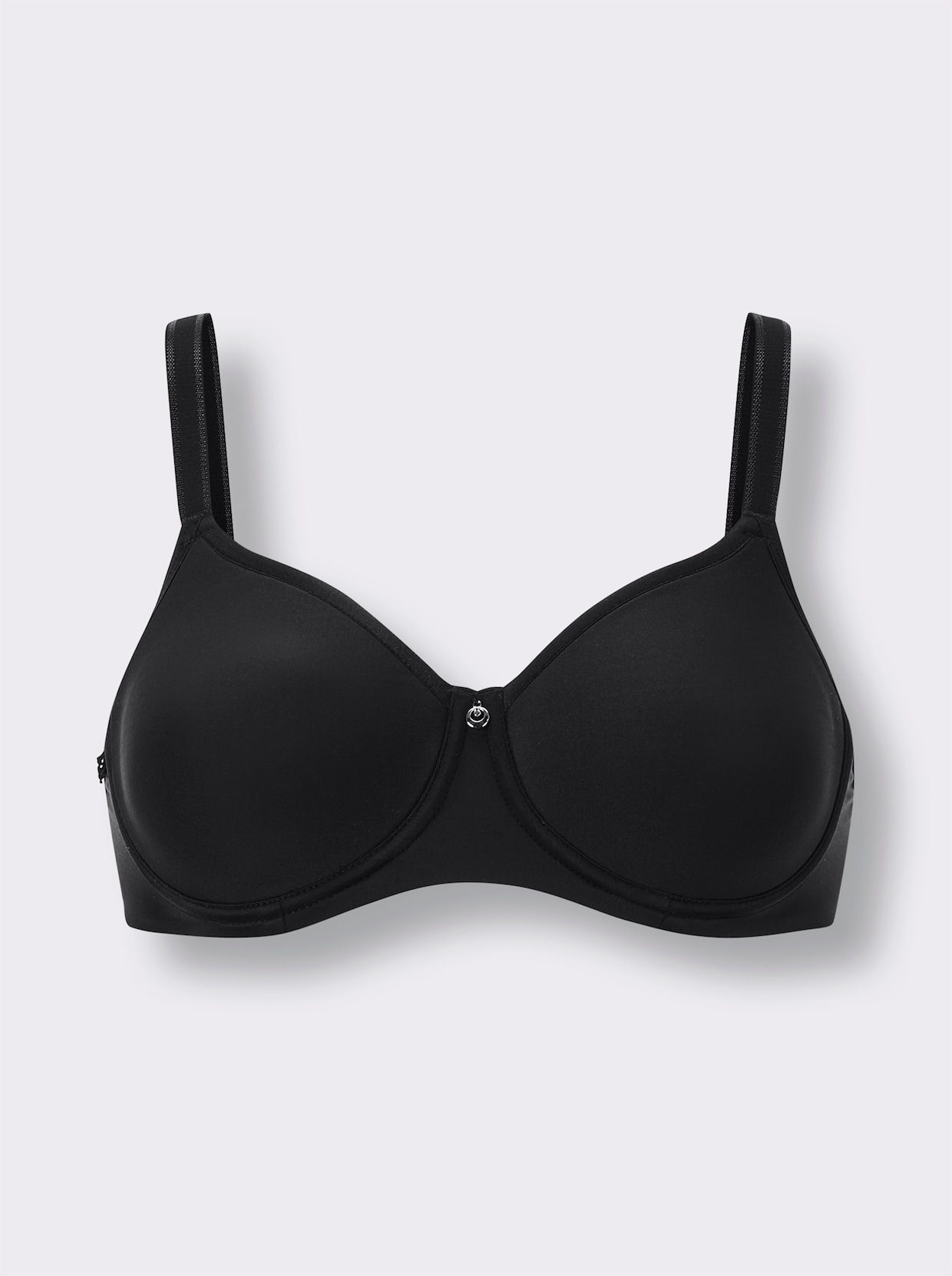 Susa T-Shirt-BH mit Bügel - schwarz