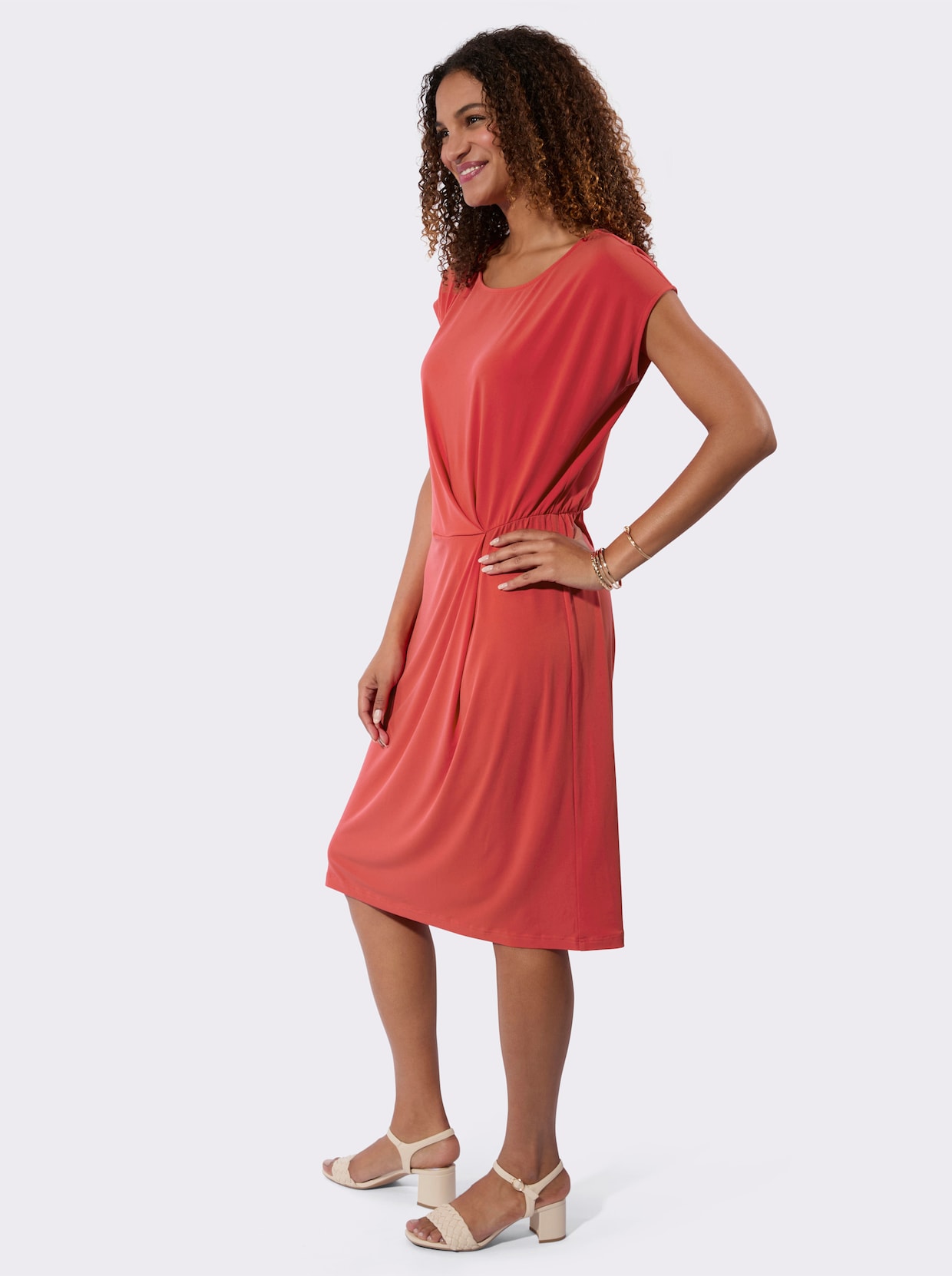 Jerseykleid - erdbeere