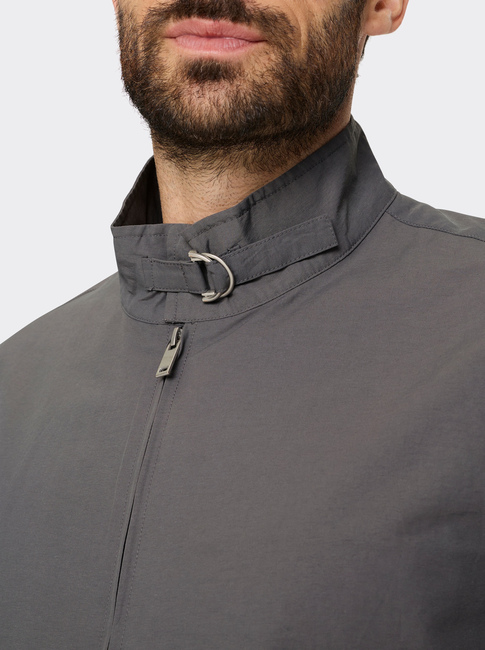 Marco Donati Blouson mit Stehkragen - anthrazit