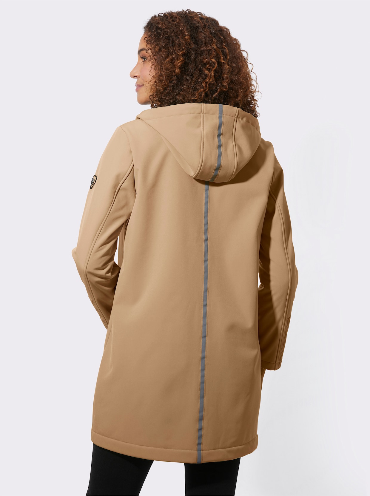 Softshell-jack - camel