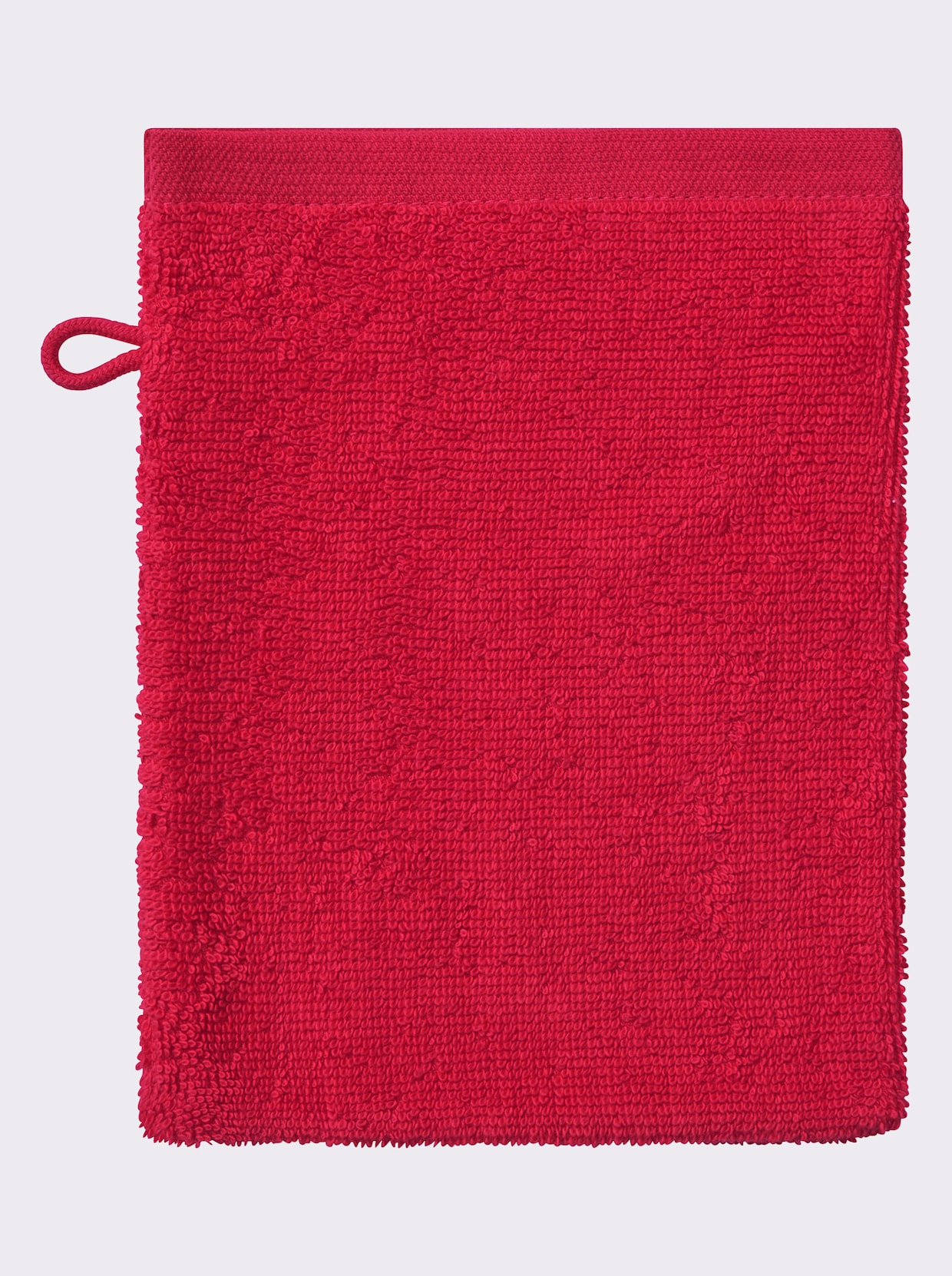 wäschepur Lot économique de 5 serviettes éponge - rouge