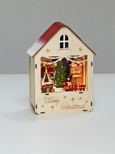 Weihnachtsdeko - braun