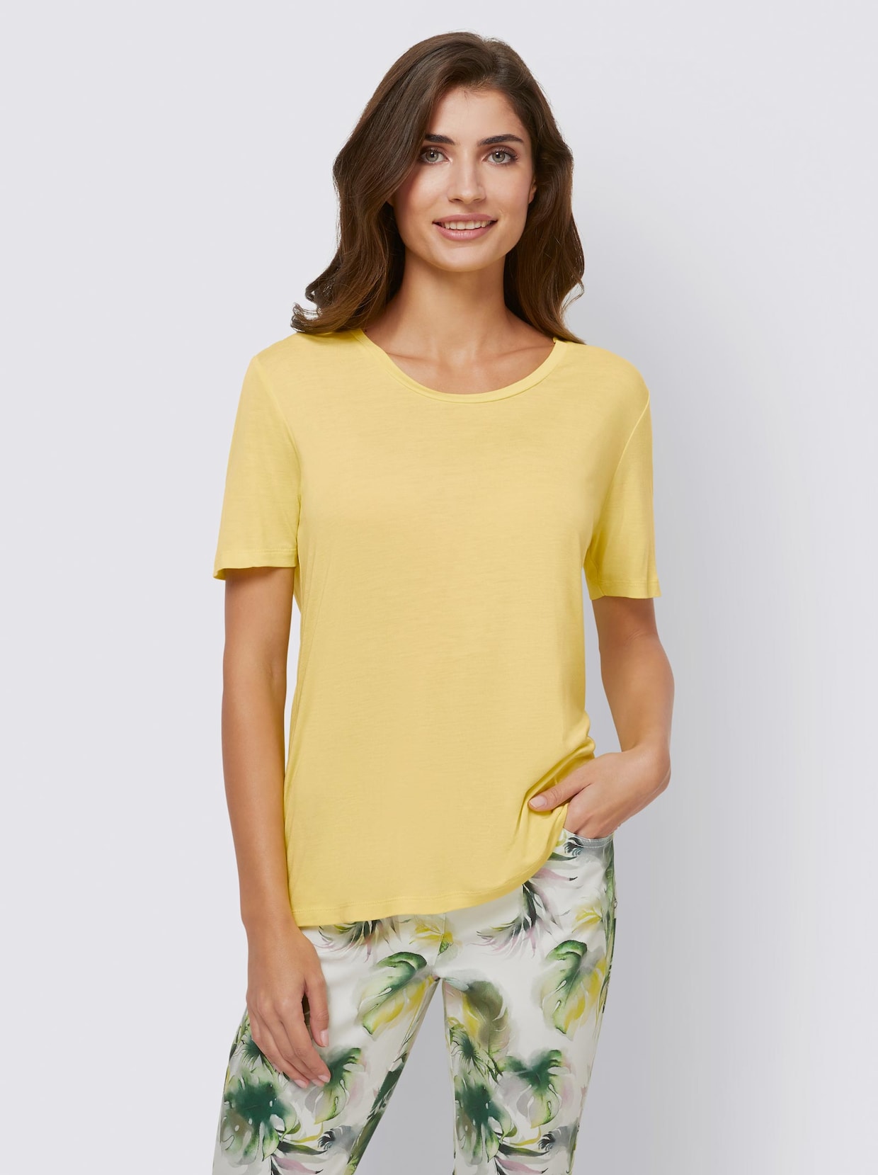 Ashley Brooke Shirt - limone
