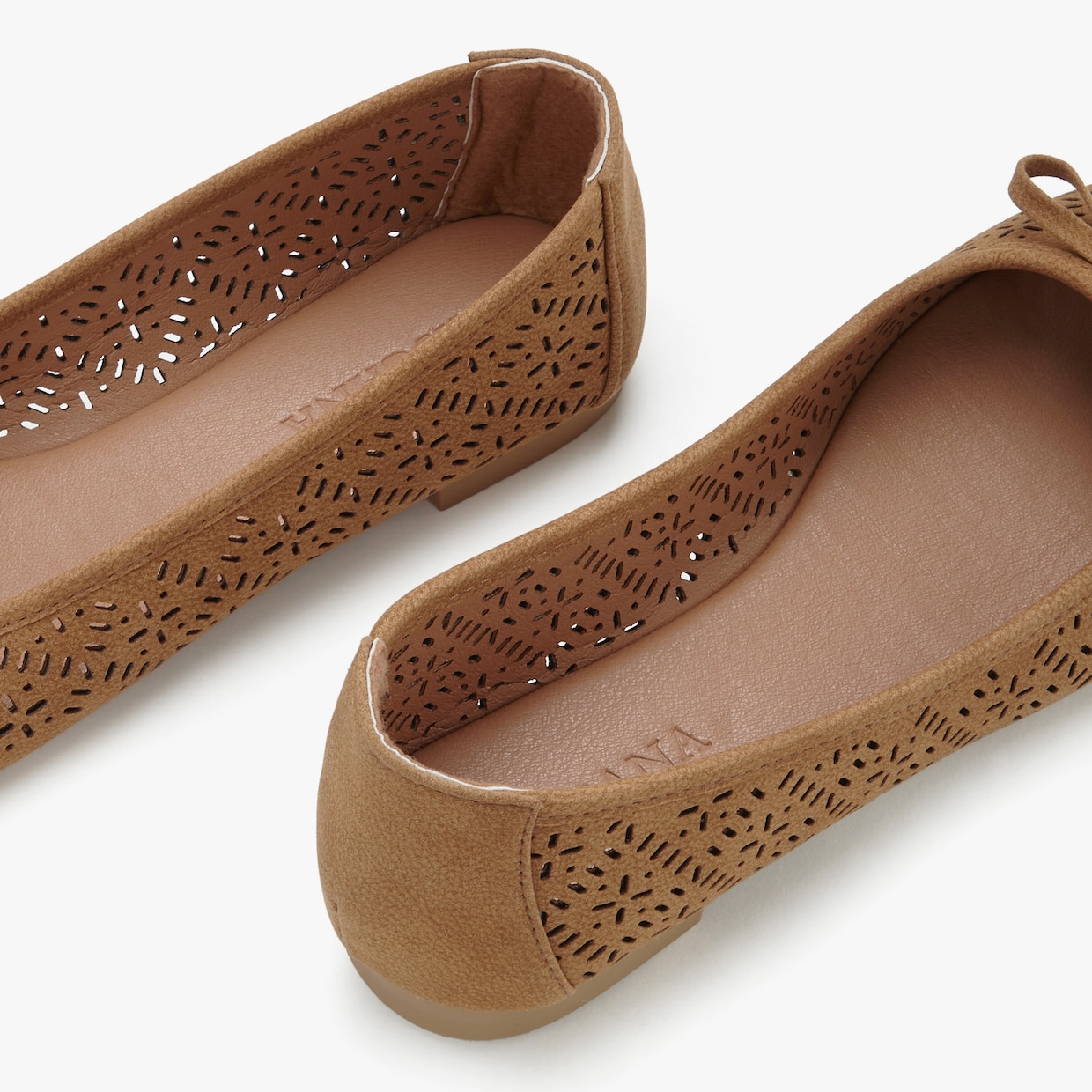 LASCANA ballerina - camelkleuren