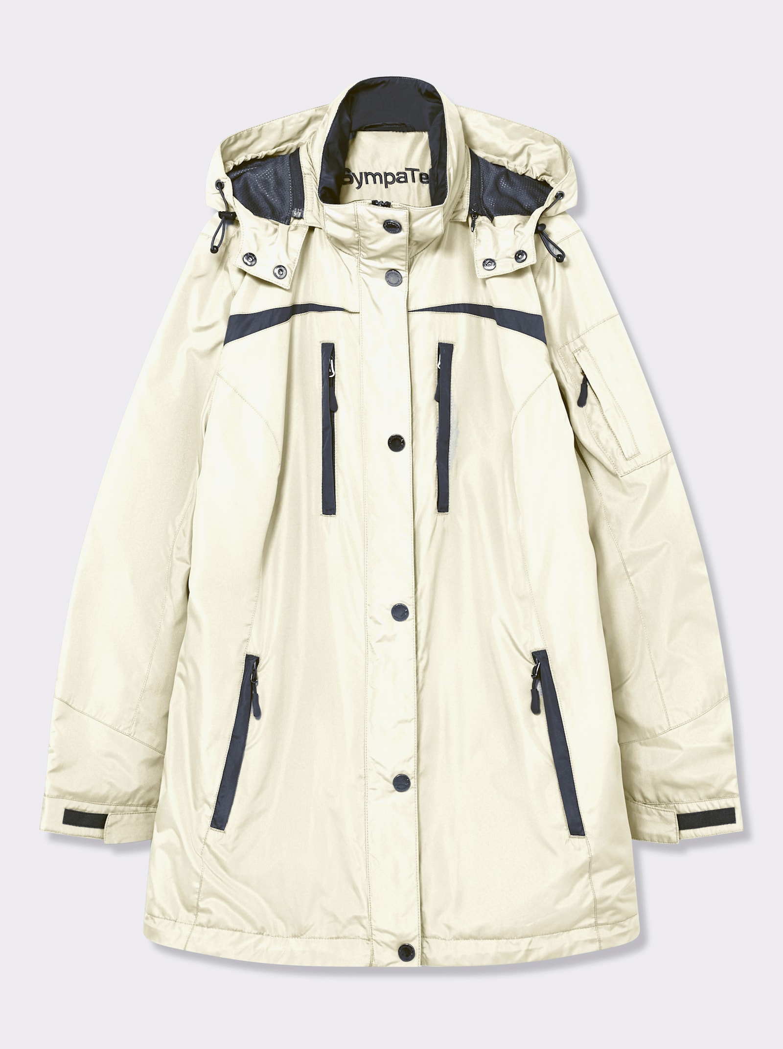 Funktionsjacke wind- und wasserabweisend - weiß