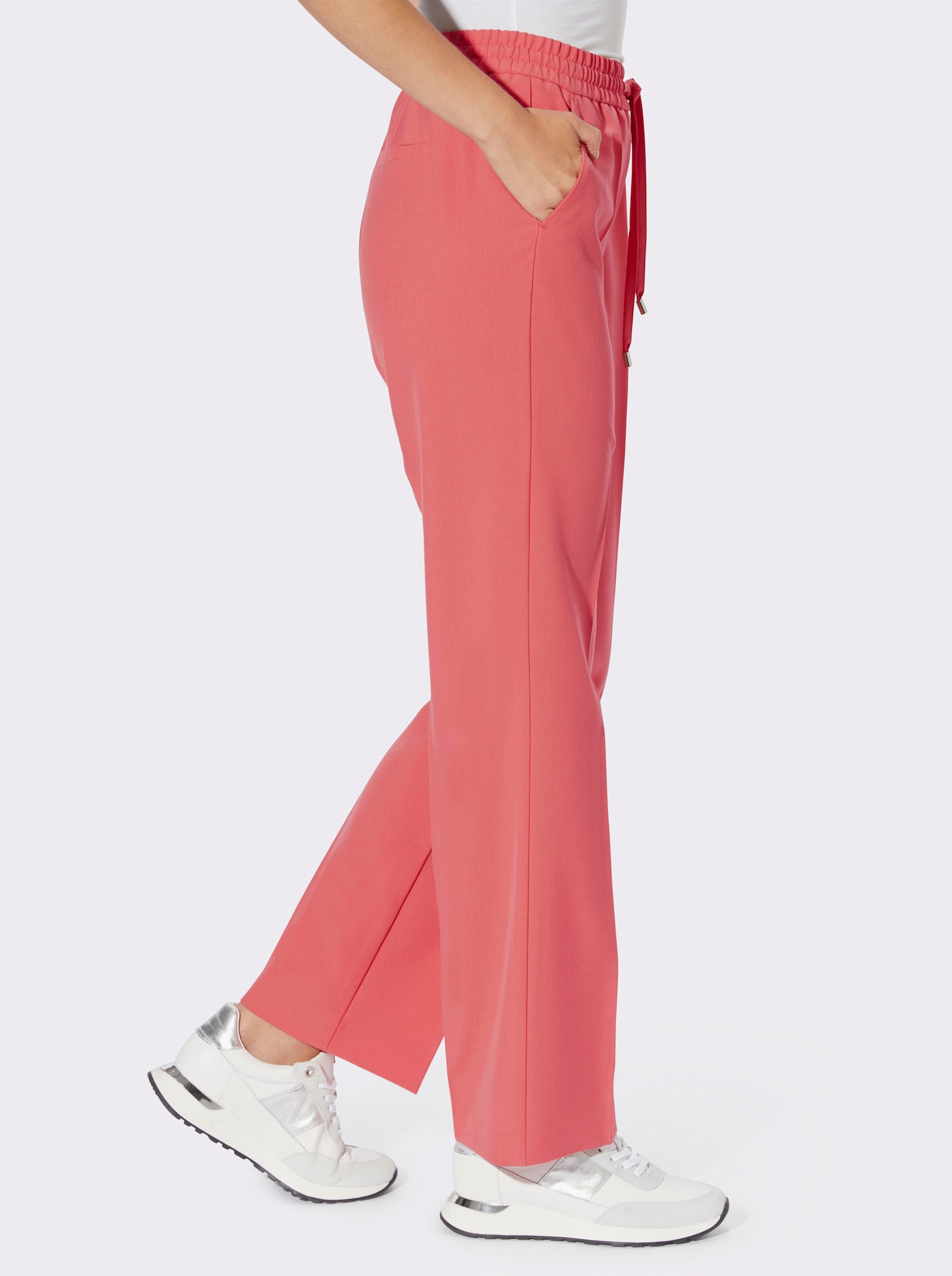 heine Jerseyhose mit imitierten Gesäßtaschen - grapefruit