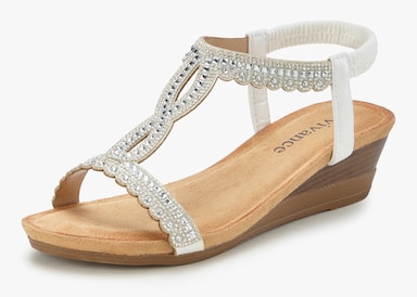 Vivance Sandalette - weiß