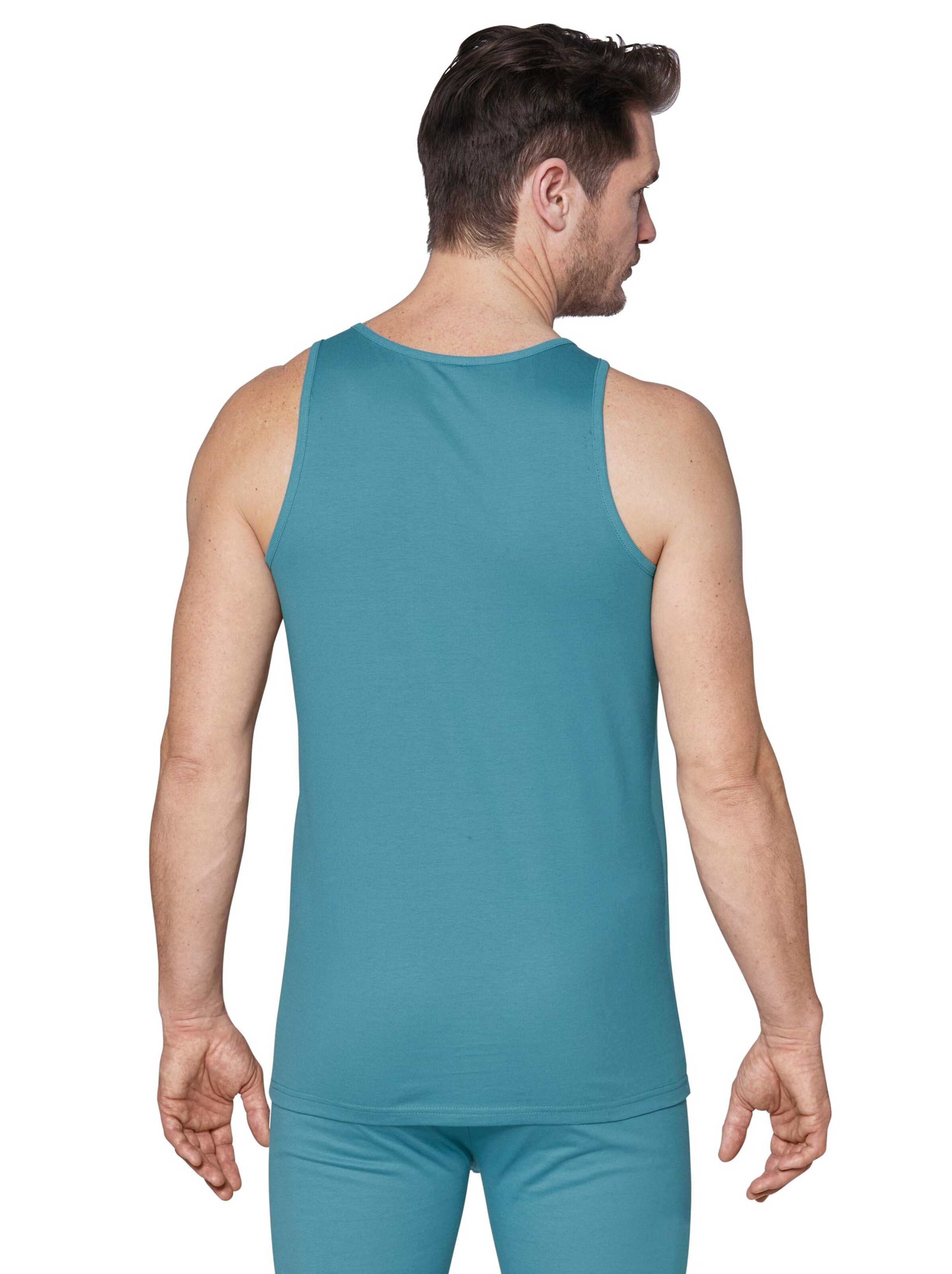 wäschepur Unterhemd - petrol