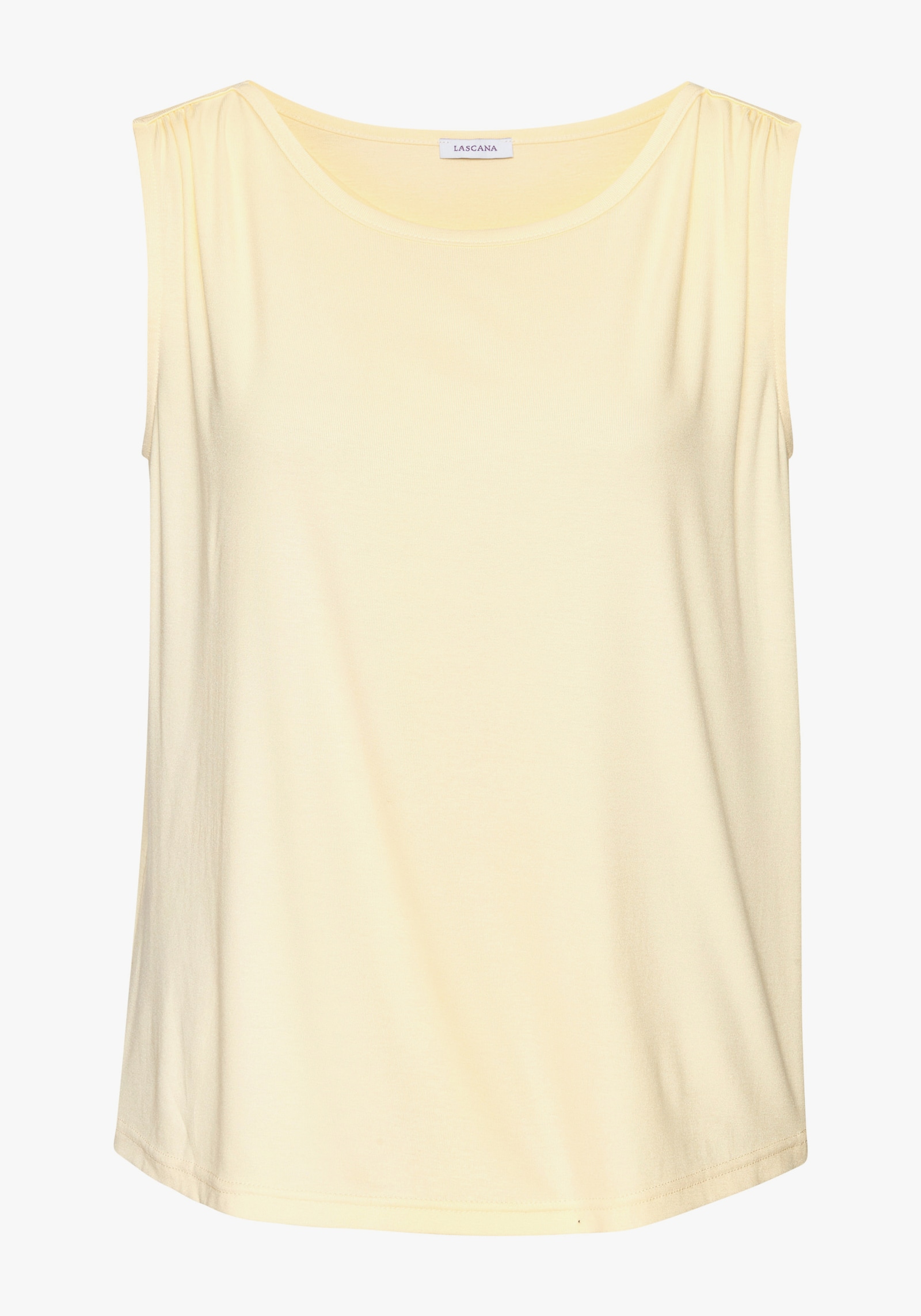 LASCANA Shirttop - hellgelb