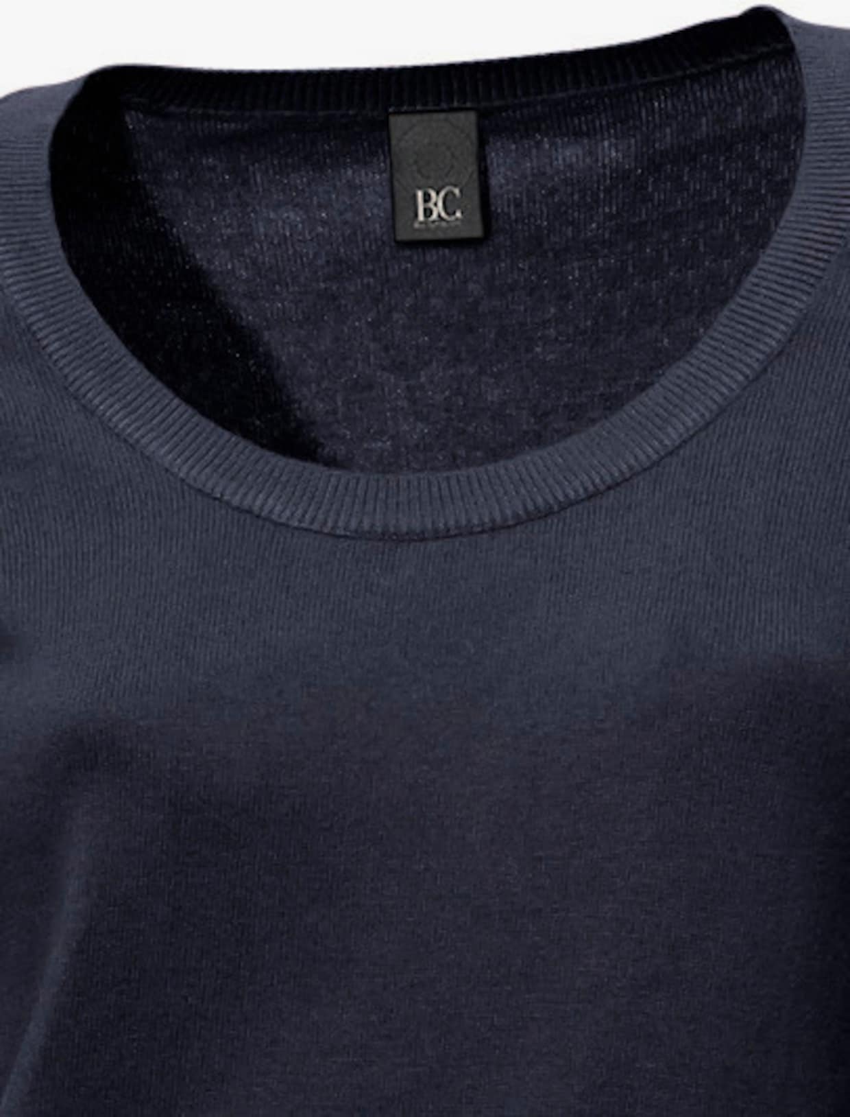 heine Pull encolure ronde - marine