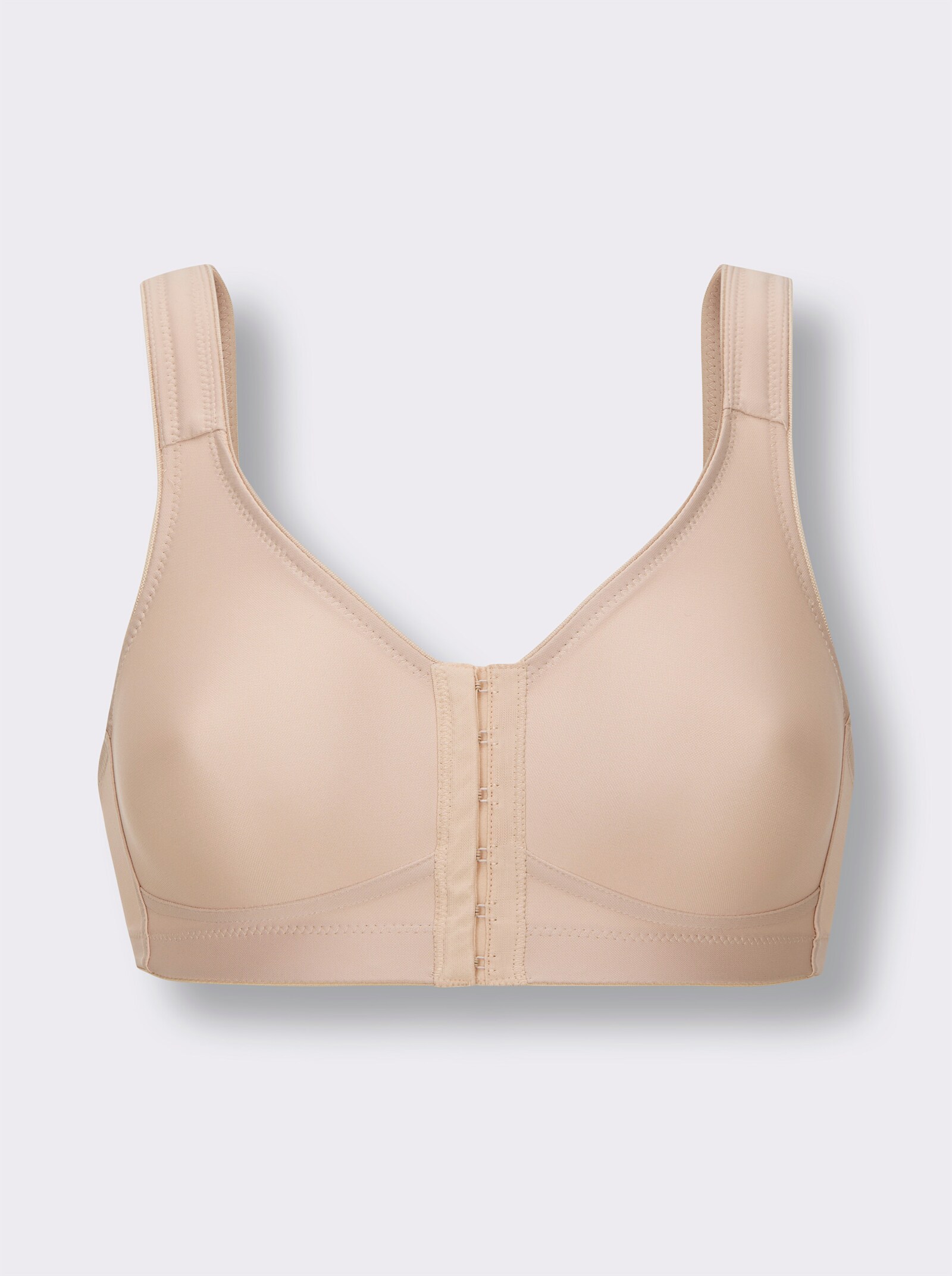 Swegmark Beha zonder beugel met voorsluiting - ivoorkleur