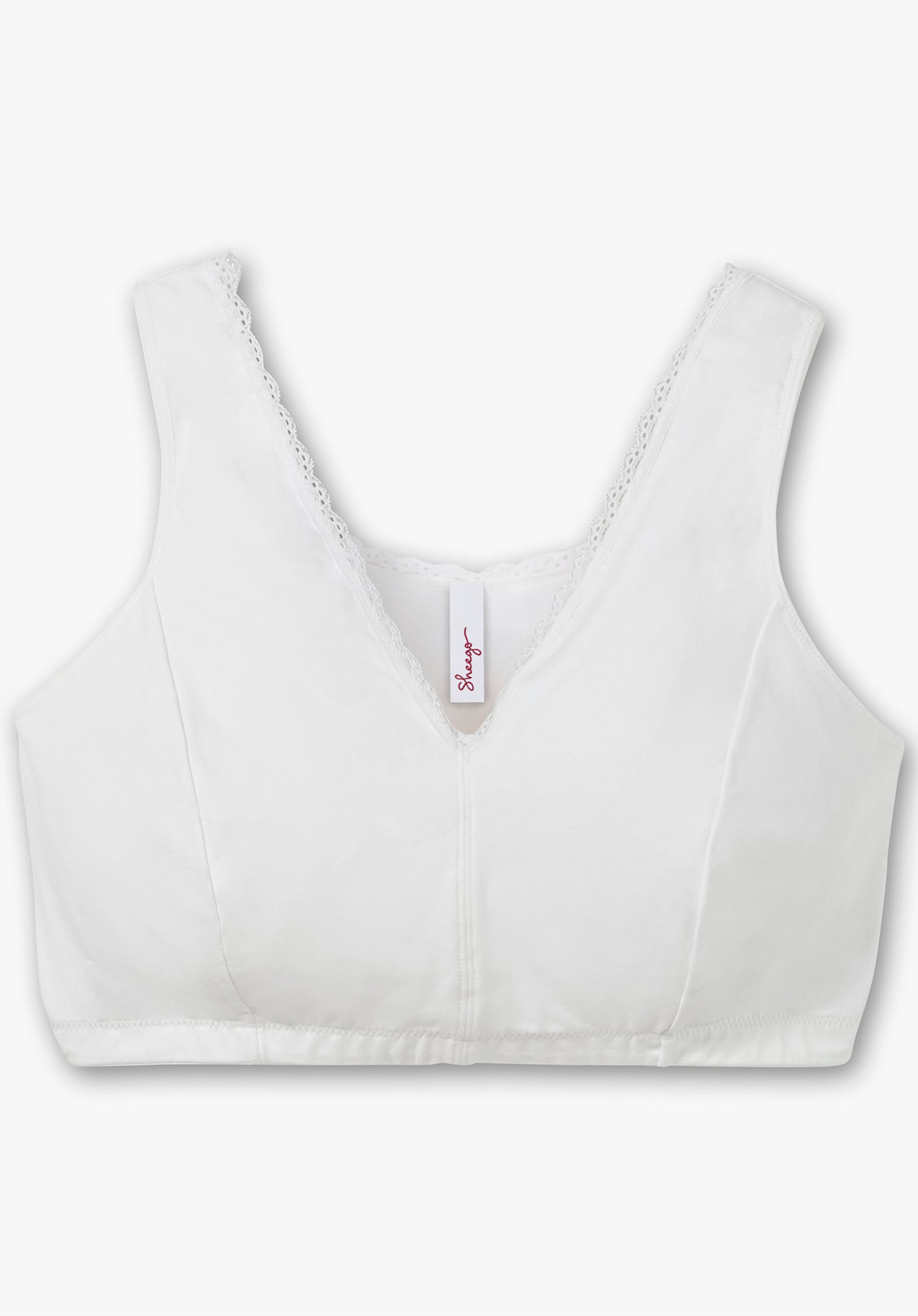 sheego Beugelloze beha in bustiermodel, in set van 2 - zwart + wit