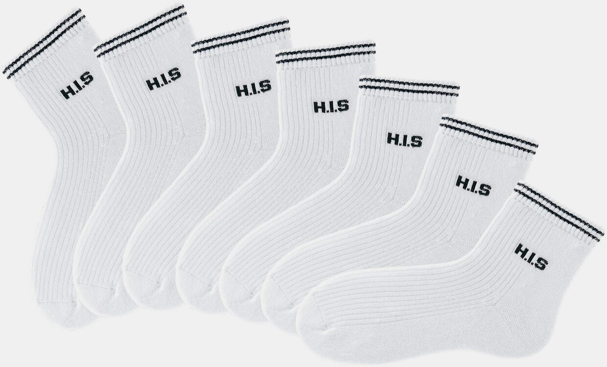H.I.S Kurzsocken - weiss