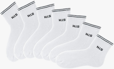 H.I.S Kurzsocken - weiß