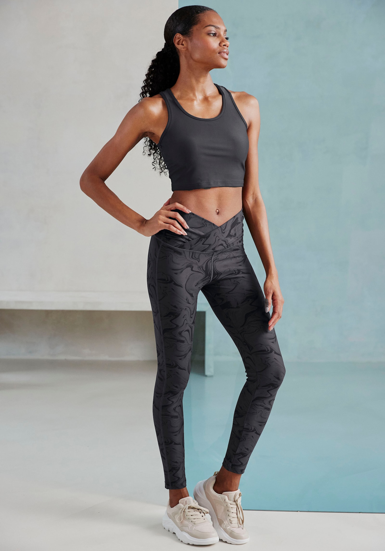 LASCANA ACTIVE Functionele legging - zwart