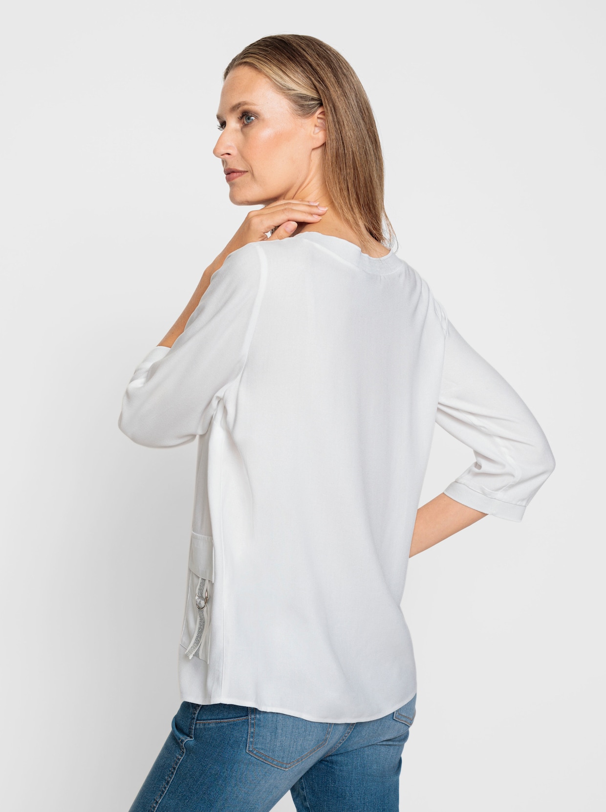 heine Comfortabele blouse - wit