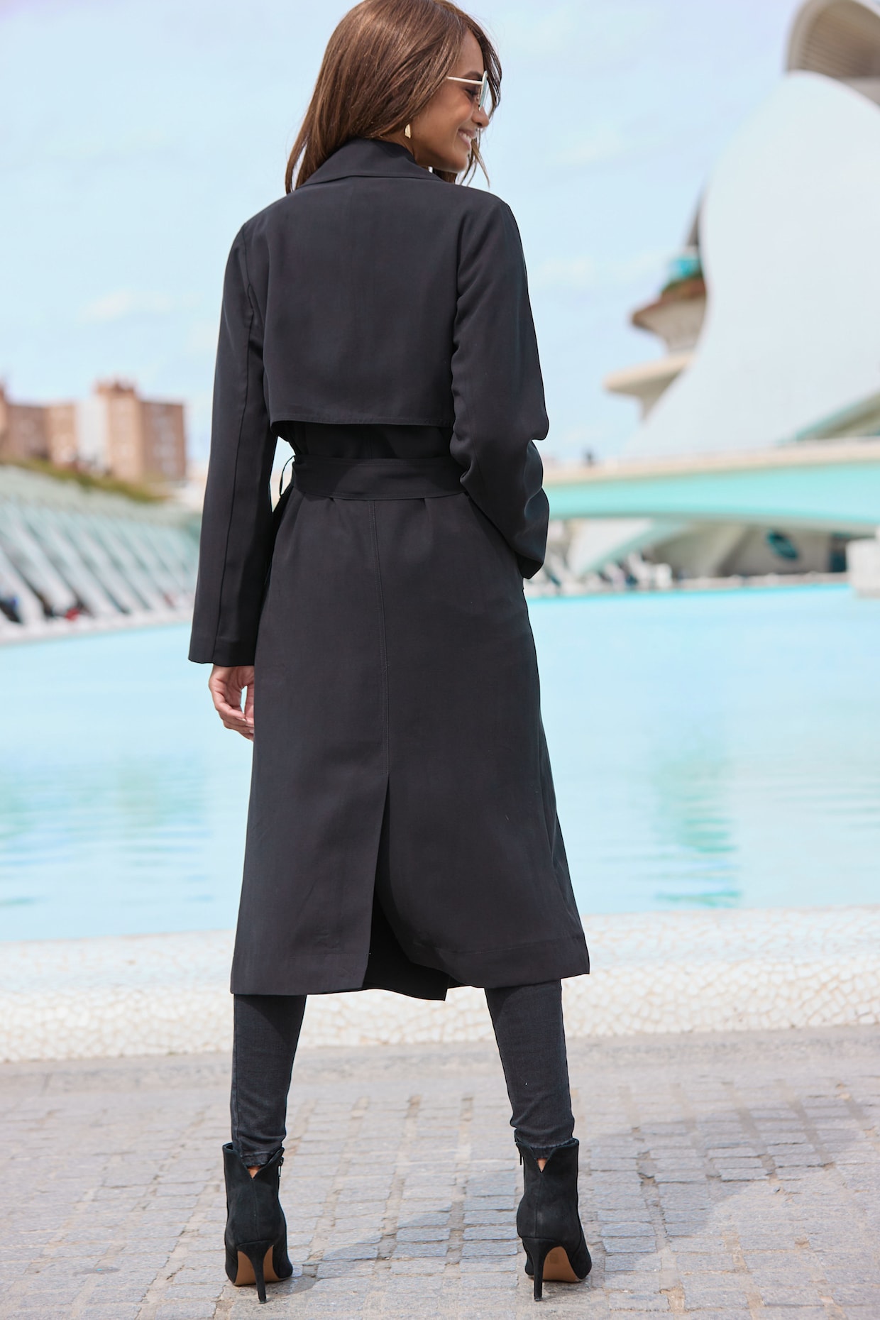 LASCANA Trench-coat - noir