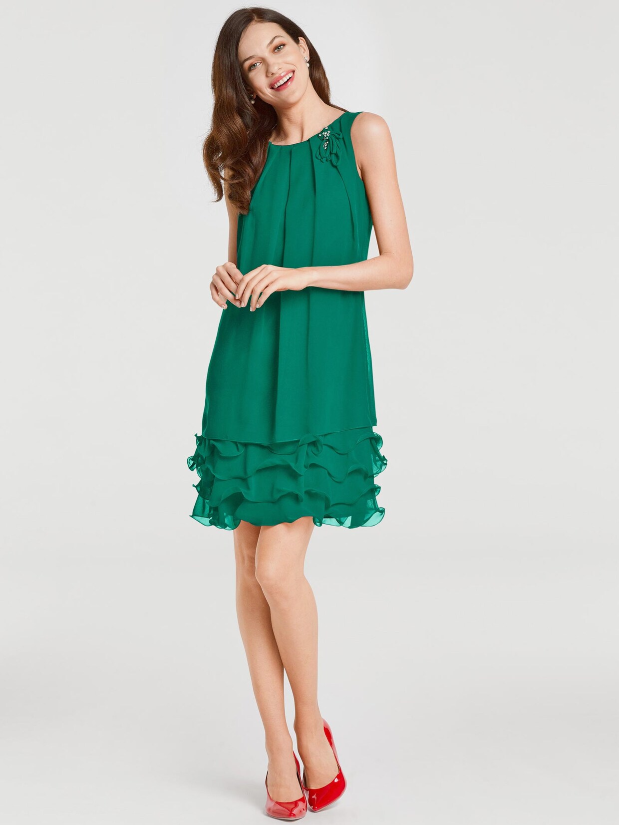 Patrizia Dini Cocktailkleid - grün