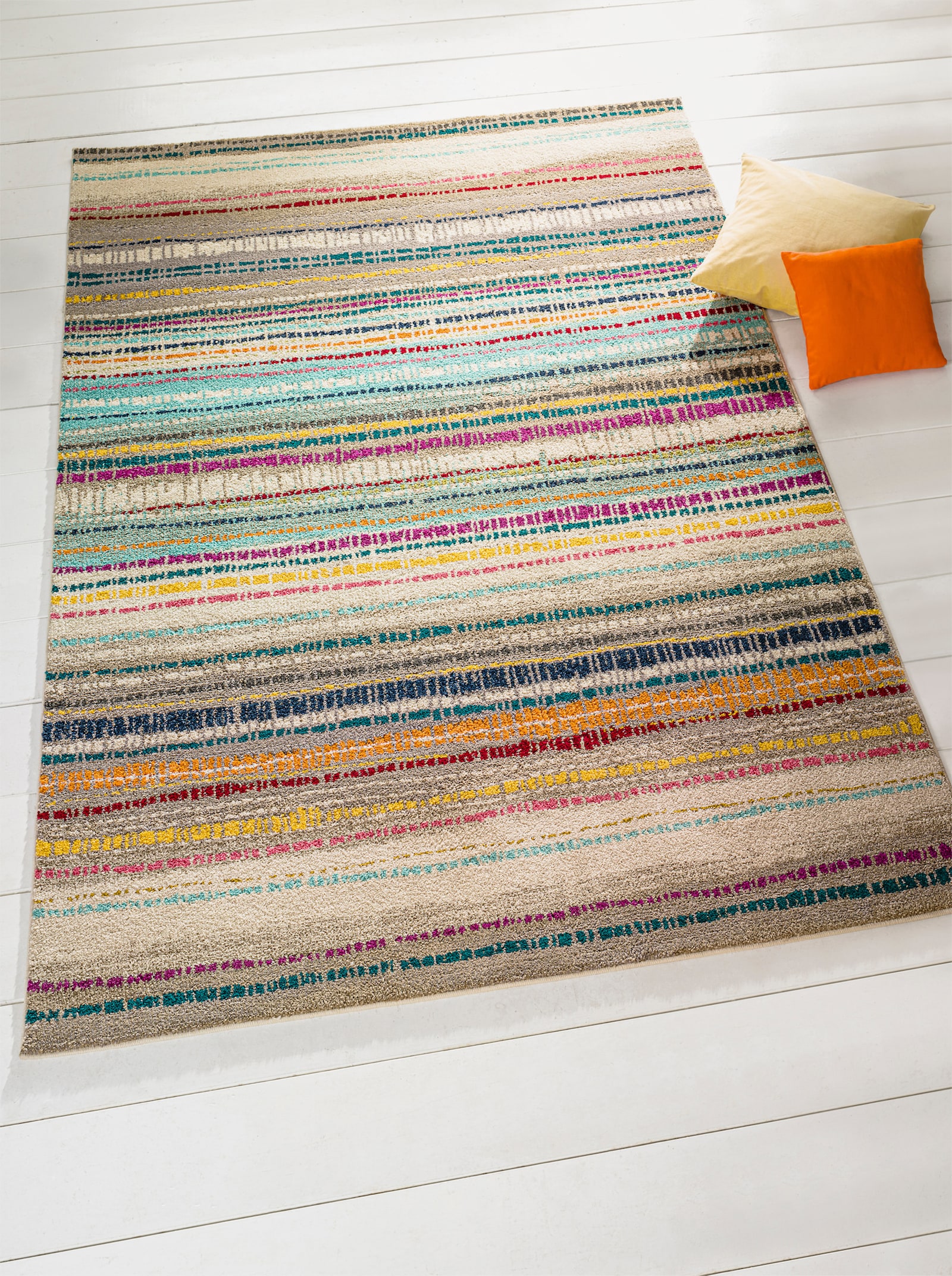 heine home Teppich - ecru-bunt