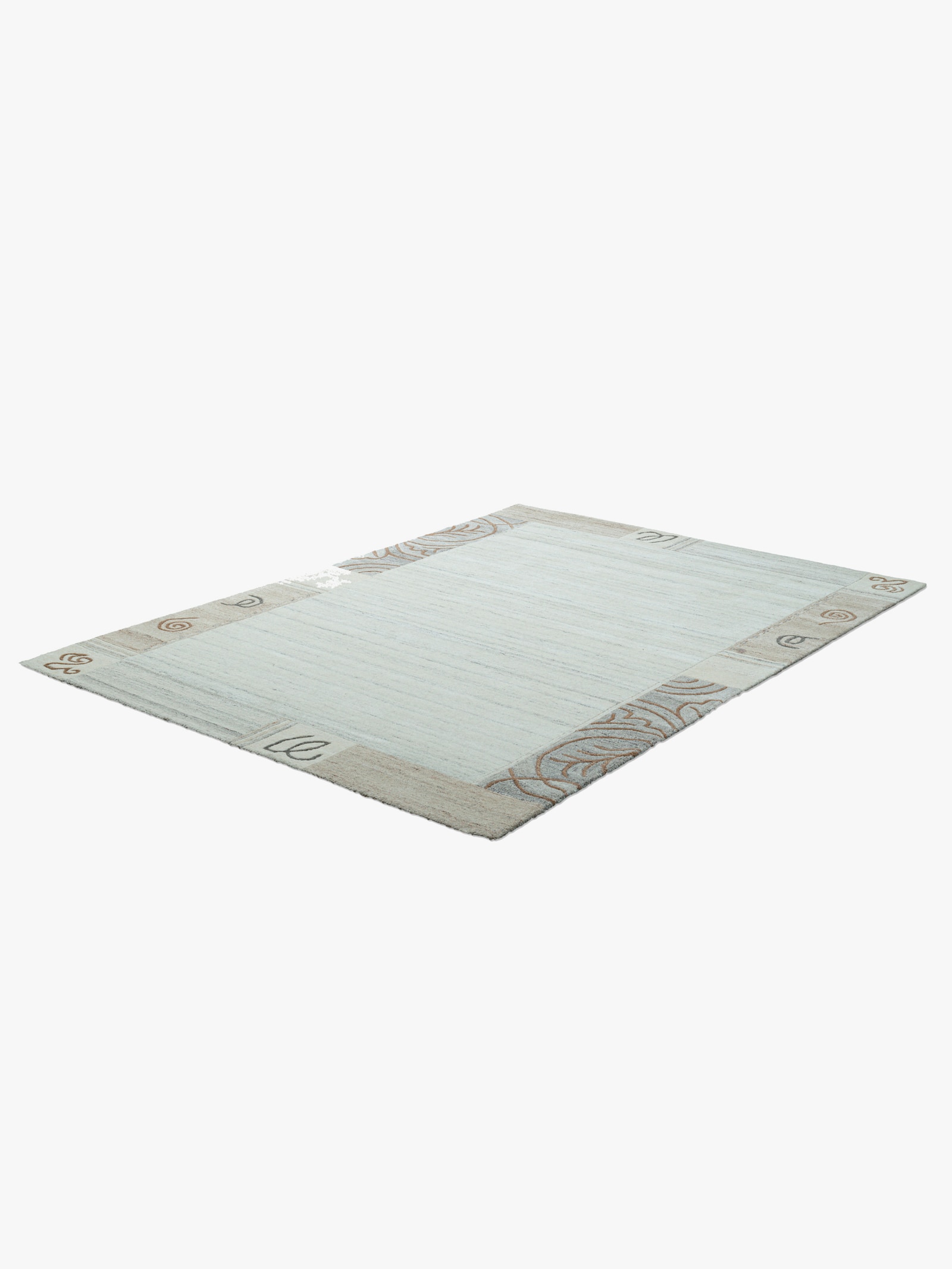 Theko Teppich - natur-grau