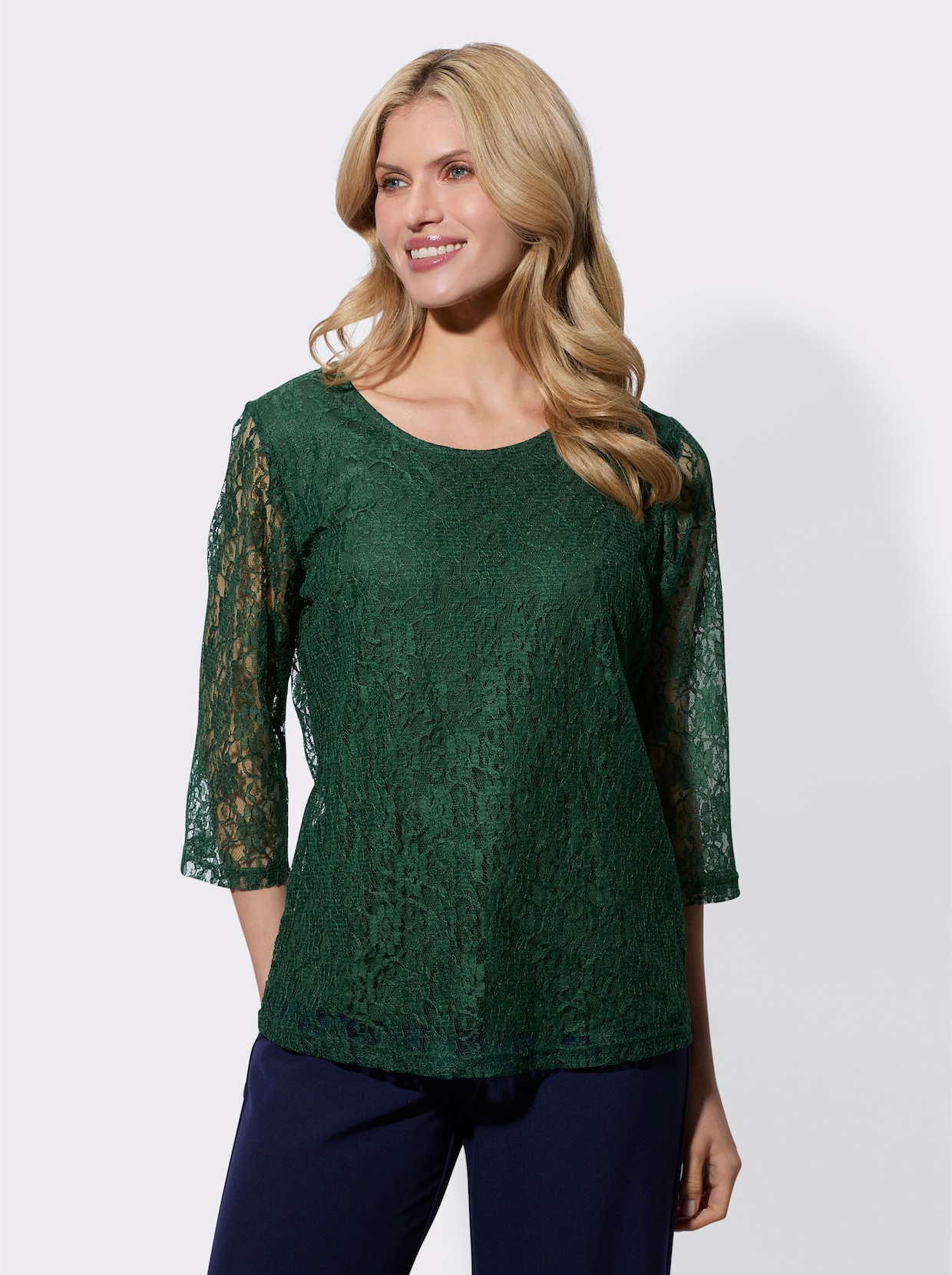 Kanten shirt - mos