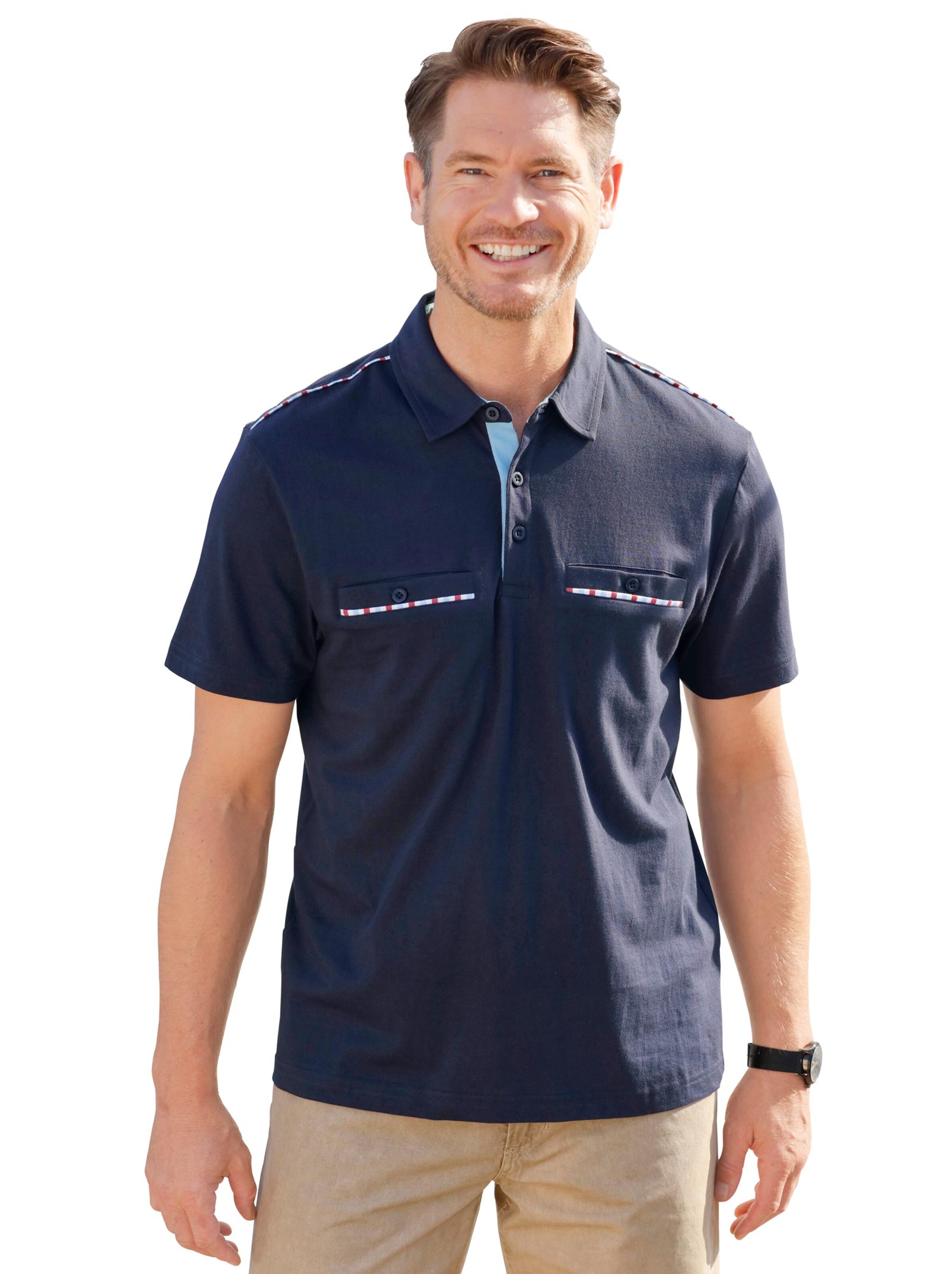 Poloshirt - nachtblau